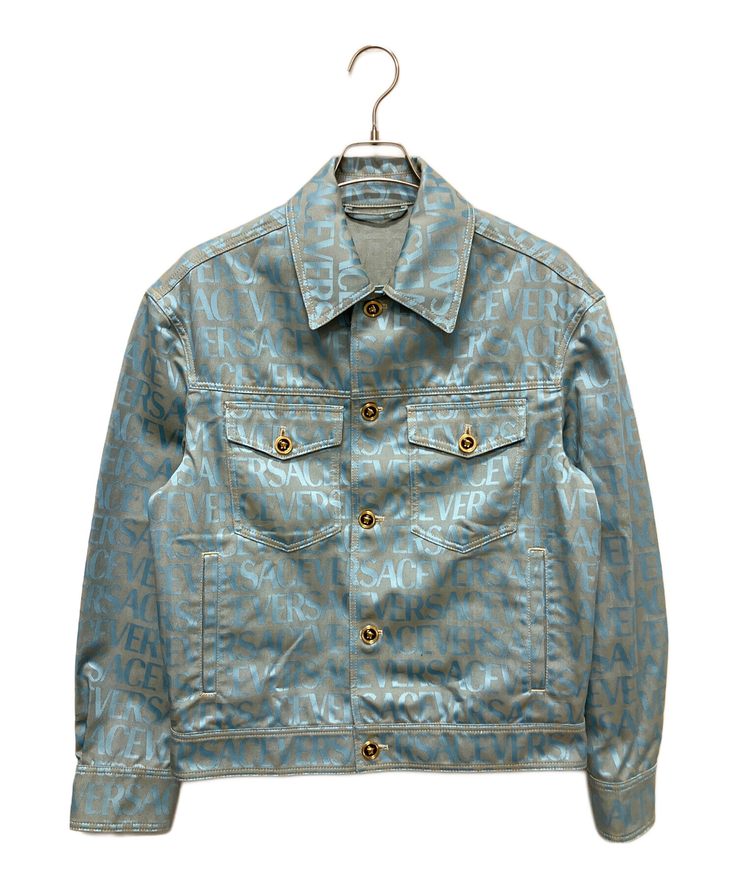 中古・古着通販】VERSACE (ヴェルサーチェ) 総柄デザインジャケット 