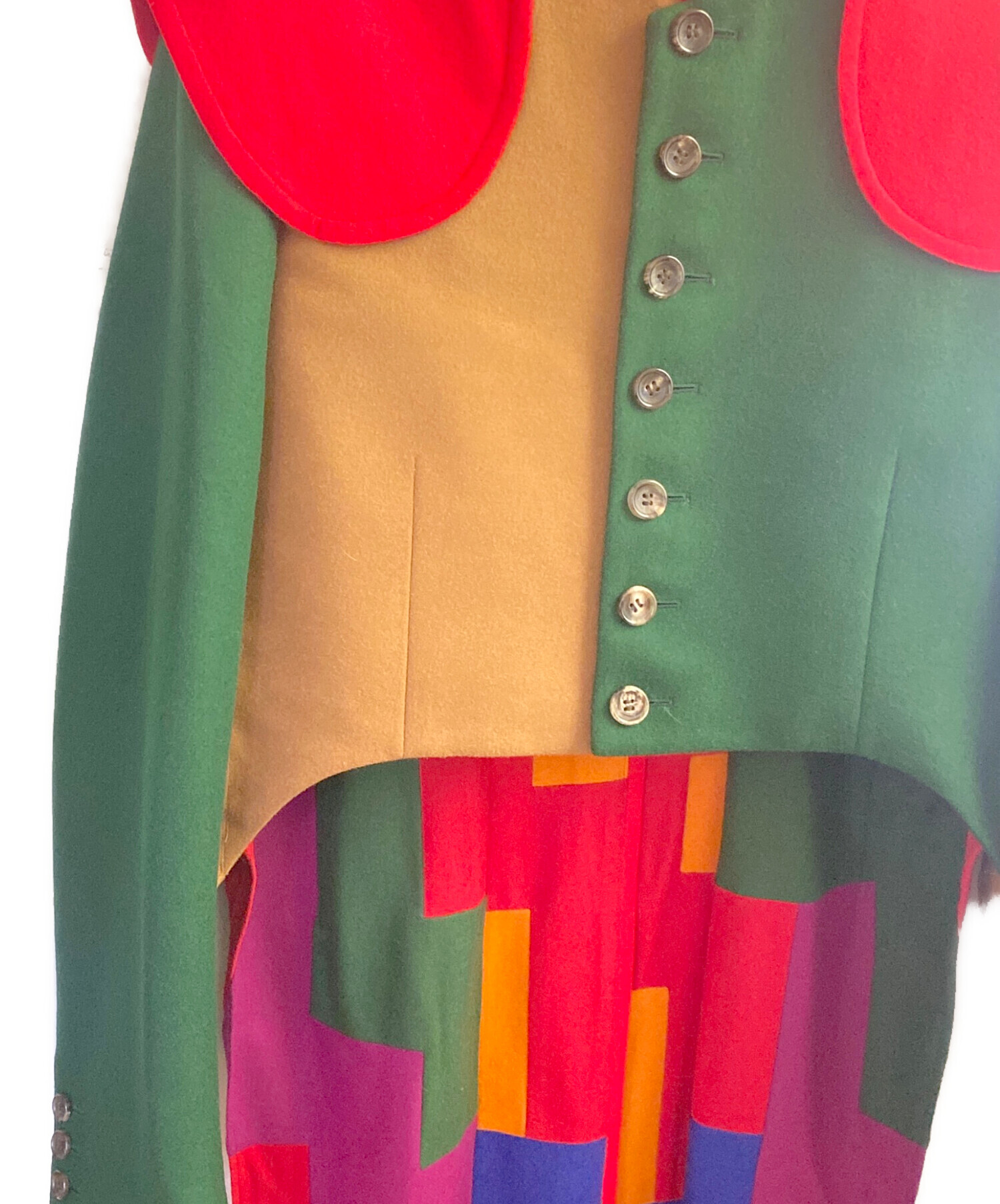 ニ*ラ様 【新品・名作】HOMME PLUS25AW ドッキング燕尾ジャケット 中古・古着通販】COMME des GARCONS HOMME PLUS (コムデギャルソンオム