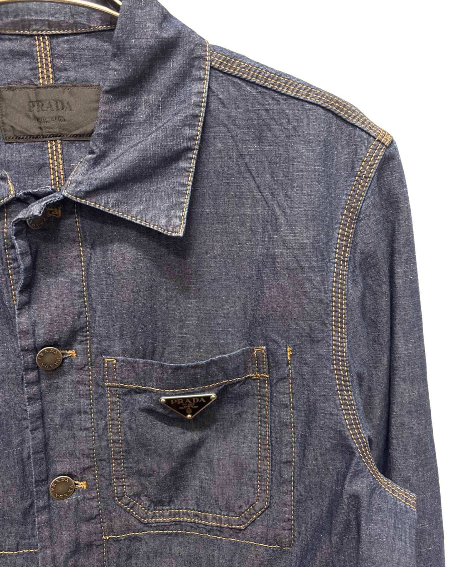 中古・古着通販】PRADA (プラダ) 24SS シャンブレーブルゾン