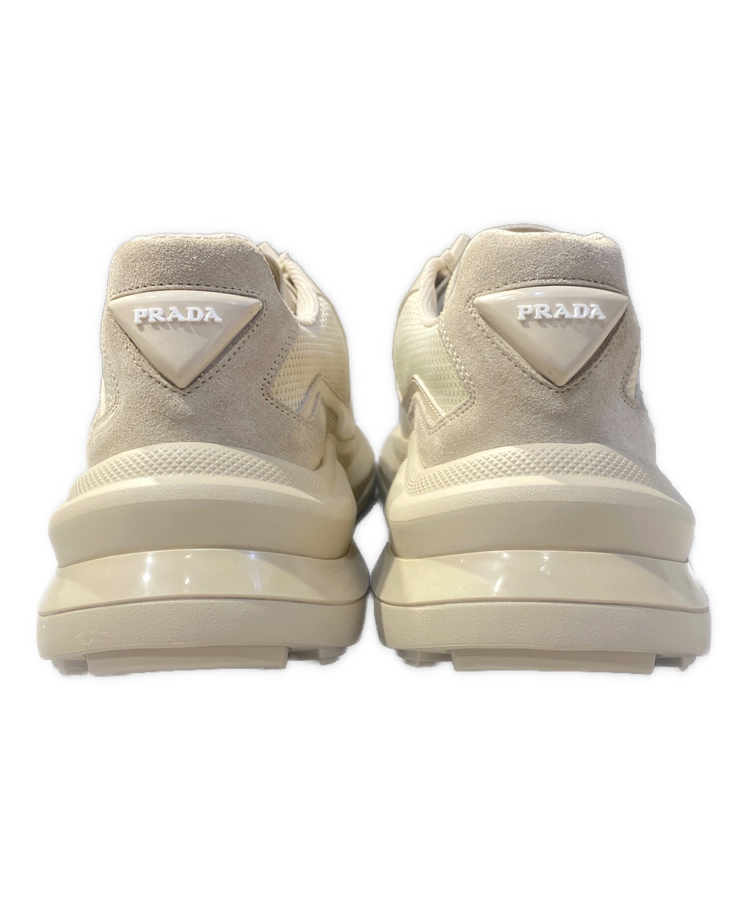 PRADA プラダ ダッドスニーカー ベージュ PRADA (プラダ) システム 