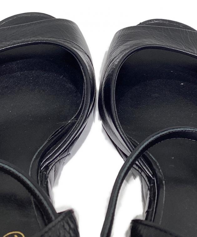 中古・古着通販】CHANEL (シャネル) マトラッセ ヒールレザーサンダル