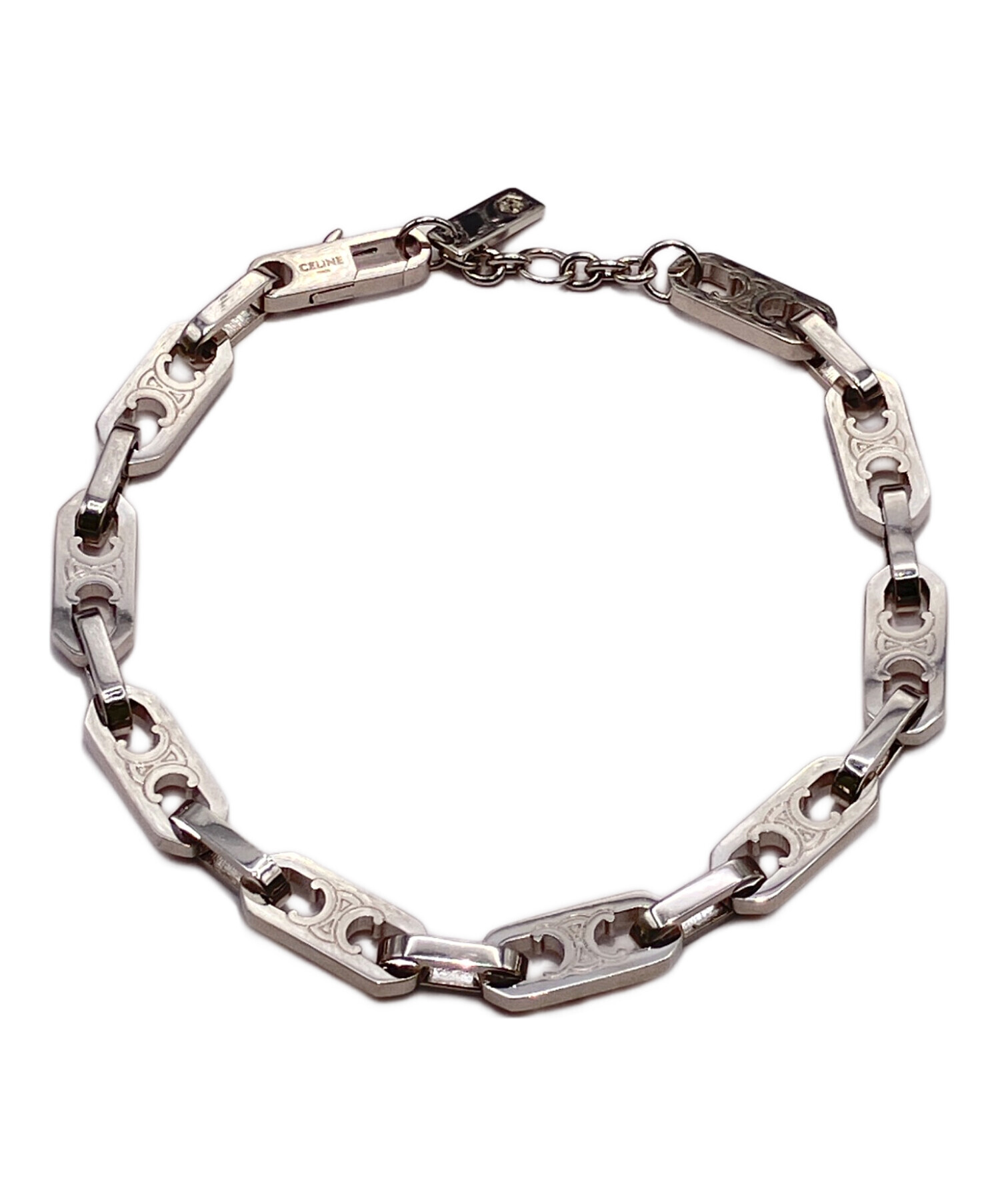 専用 CELINE セリーヌ two tone bracelet 中古・古着通販】CELINE (セリーヌ) 25AW トリオンフ スモール