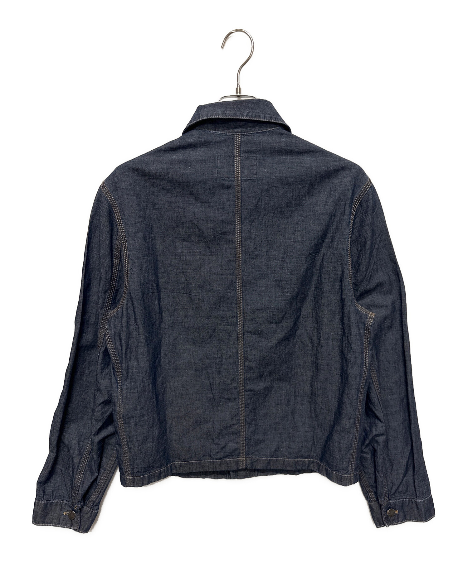 中古・古着通販】PRADA (プラダ) トライアングルプレート シャンブレー