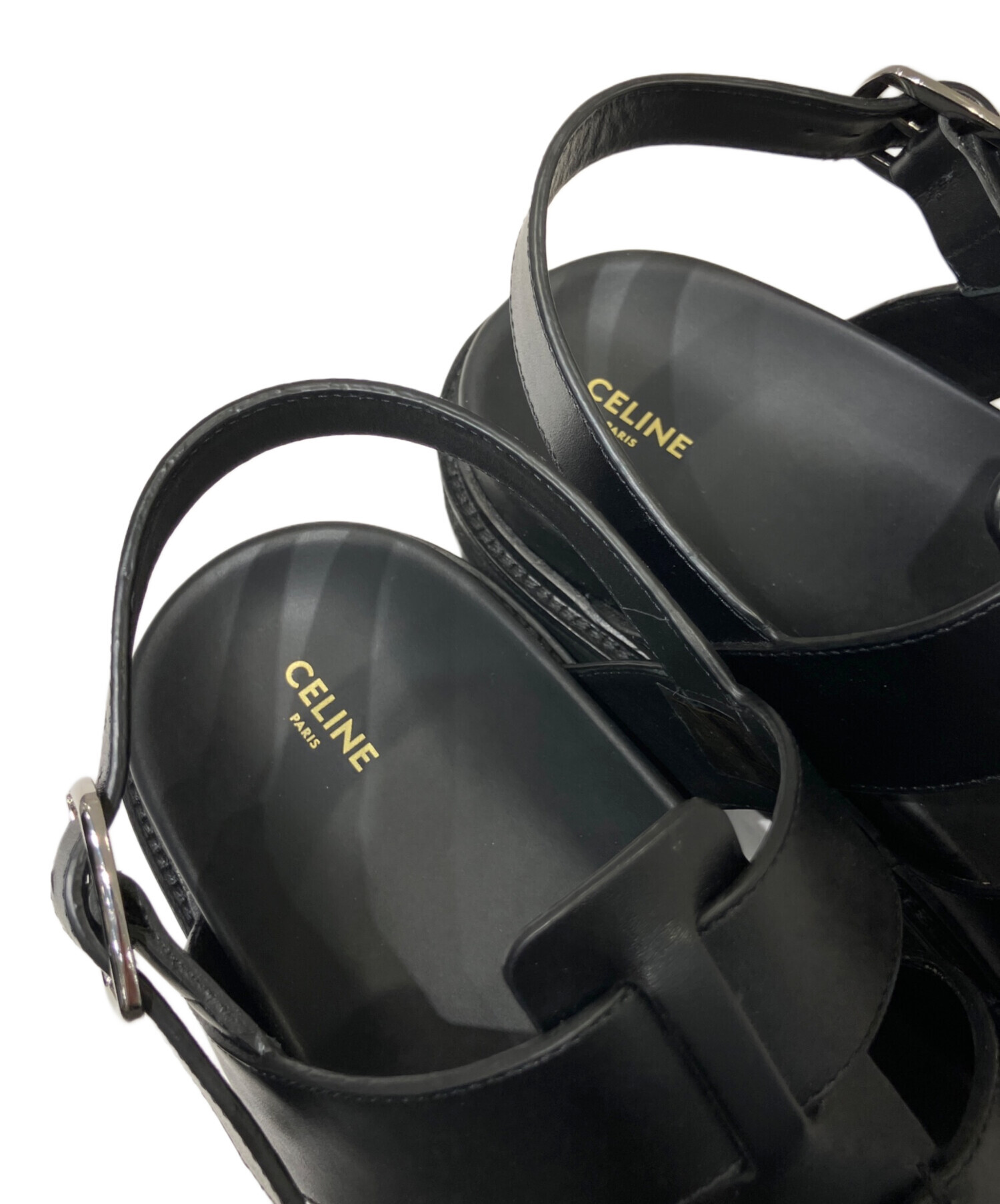中古・古着通販】CELINE (セリーヌ) 26SS ティッピサンダル ブラック