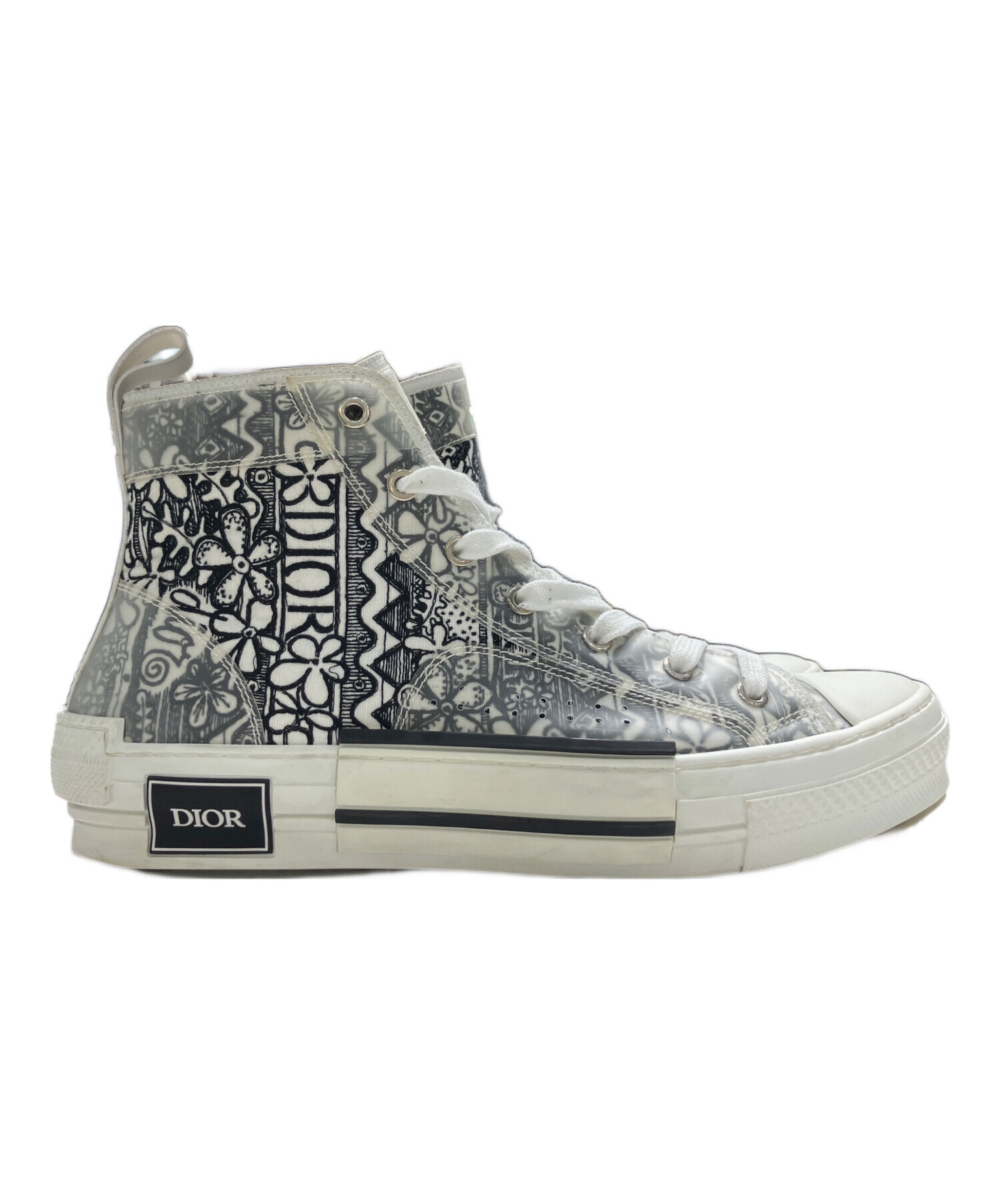 新品! Dior 21cmグラデーションハイカットスニーカー【No.13】 中古・古着通販】Christian Dior (クリスチャン ディオール) stussy