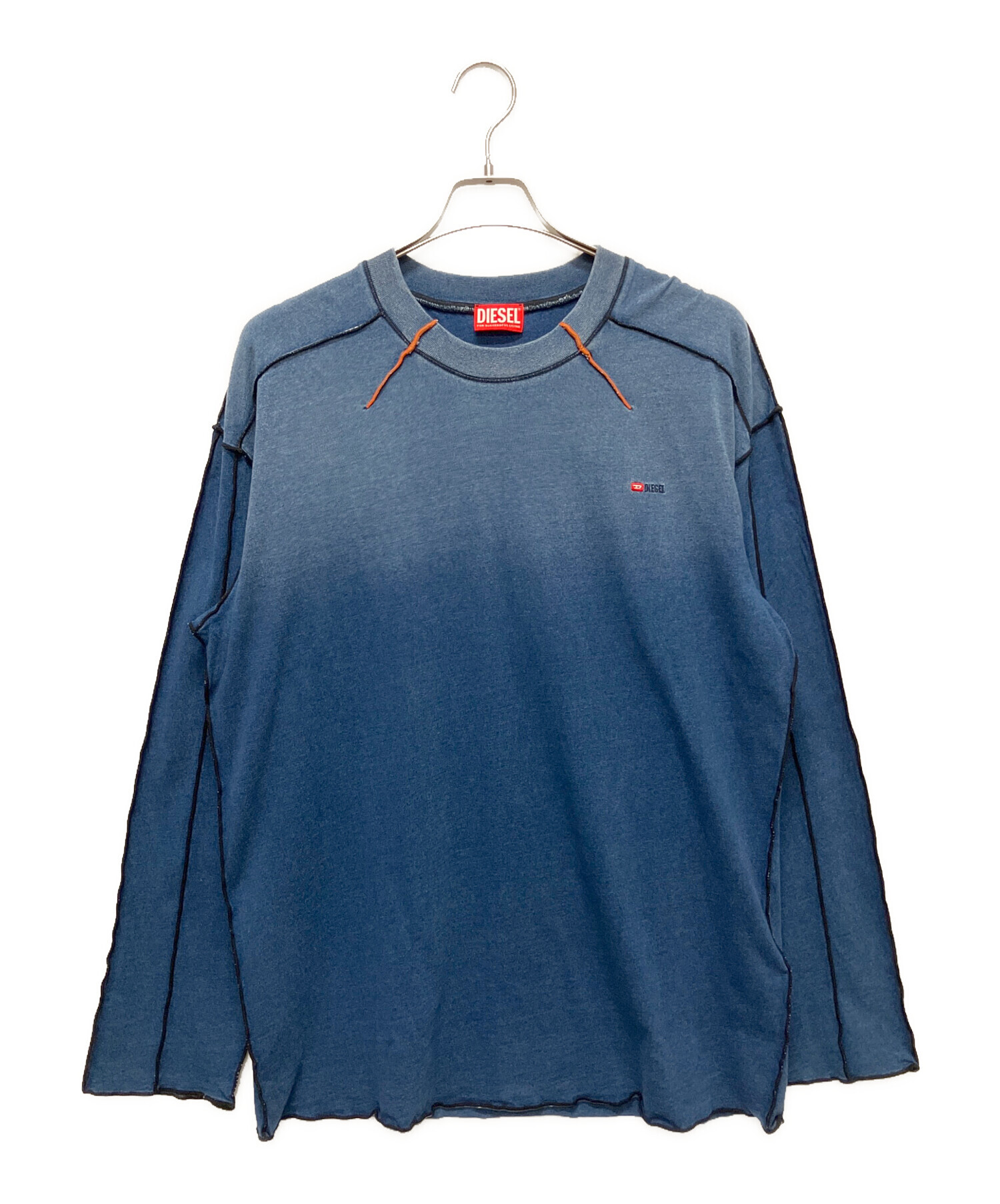 中古・古着通販】DIESEL (ディーゼル) ウォッシュド加工Tシャツ