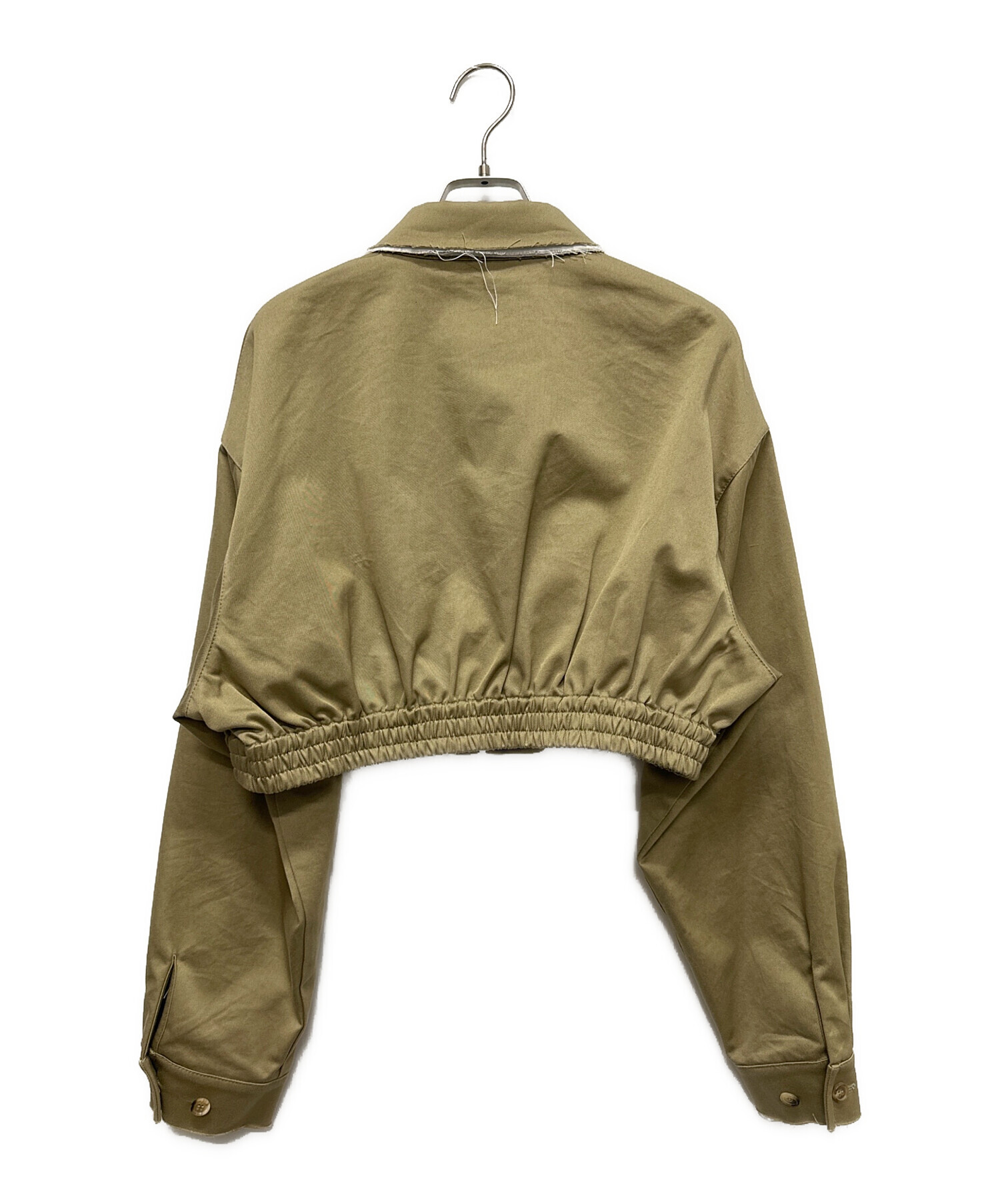 中古・古着通販】MIU MIU (ミュウミュウ) ロゴデザインクロップド