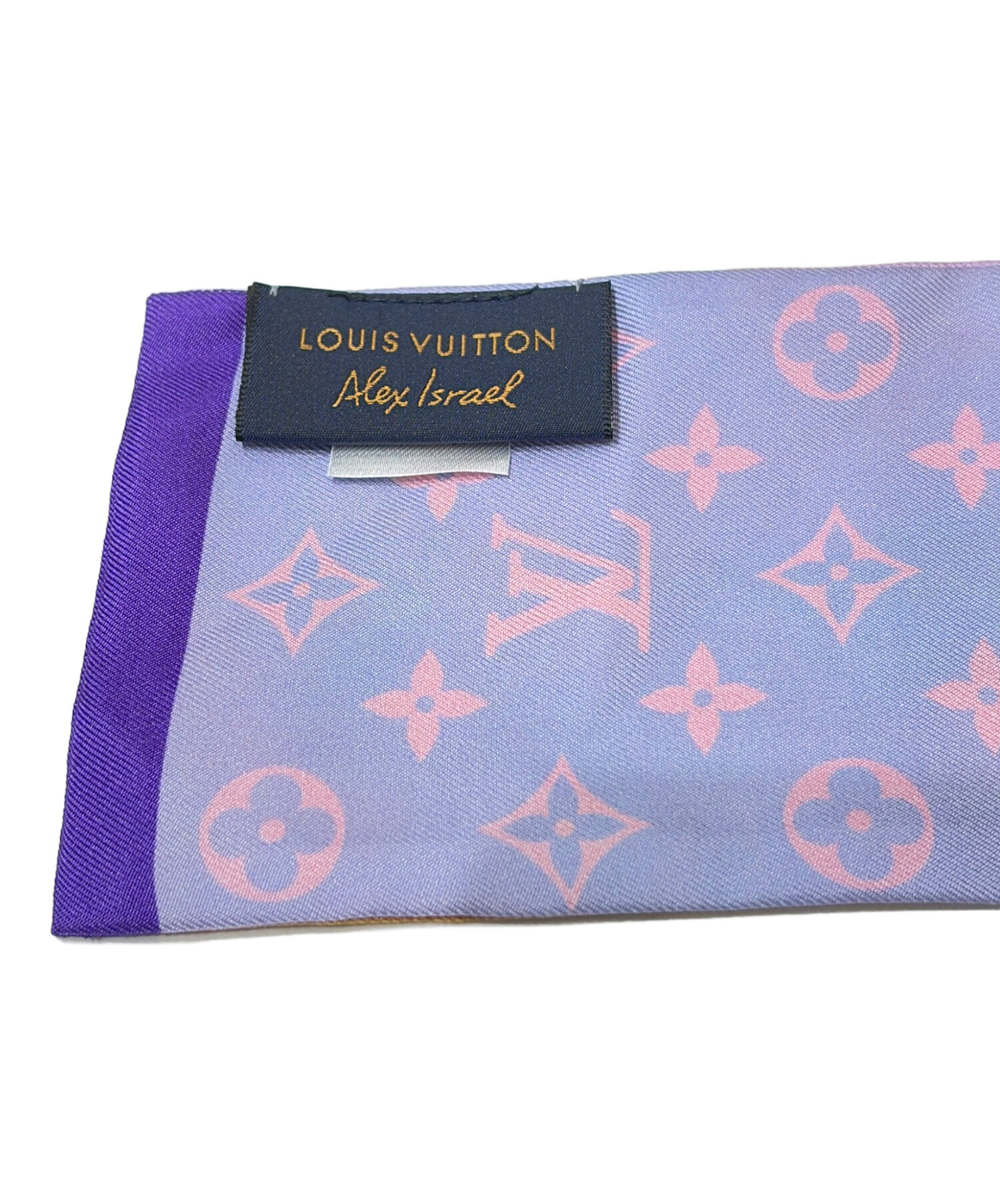 Louis Vuitton カラフルスカーフ 約95cm 中古・古着通販】LOUIS VUITTON (ルイ ヴィトン) スカーフ マルチ