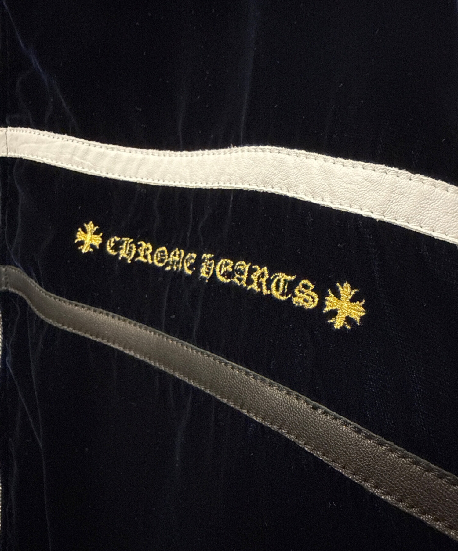 中古・古着通販】CHROME HEARTS (クロムハーツ) Y NOTベロアジャケット