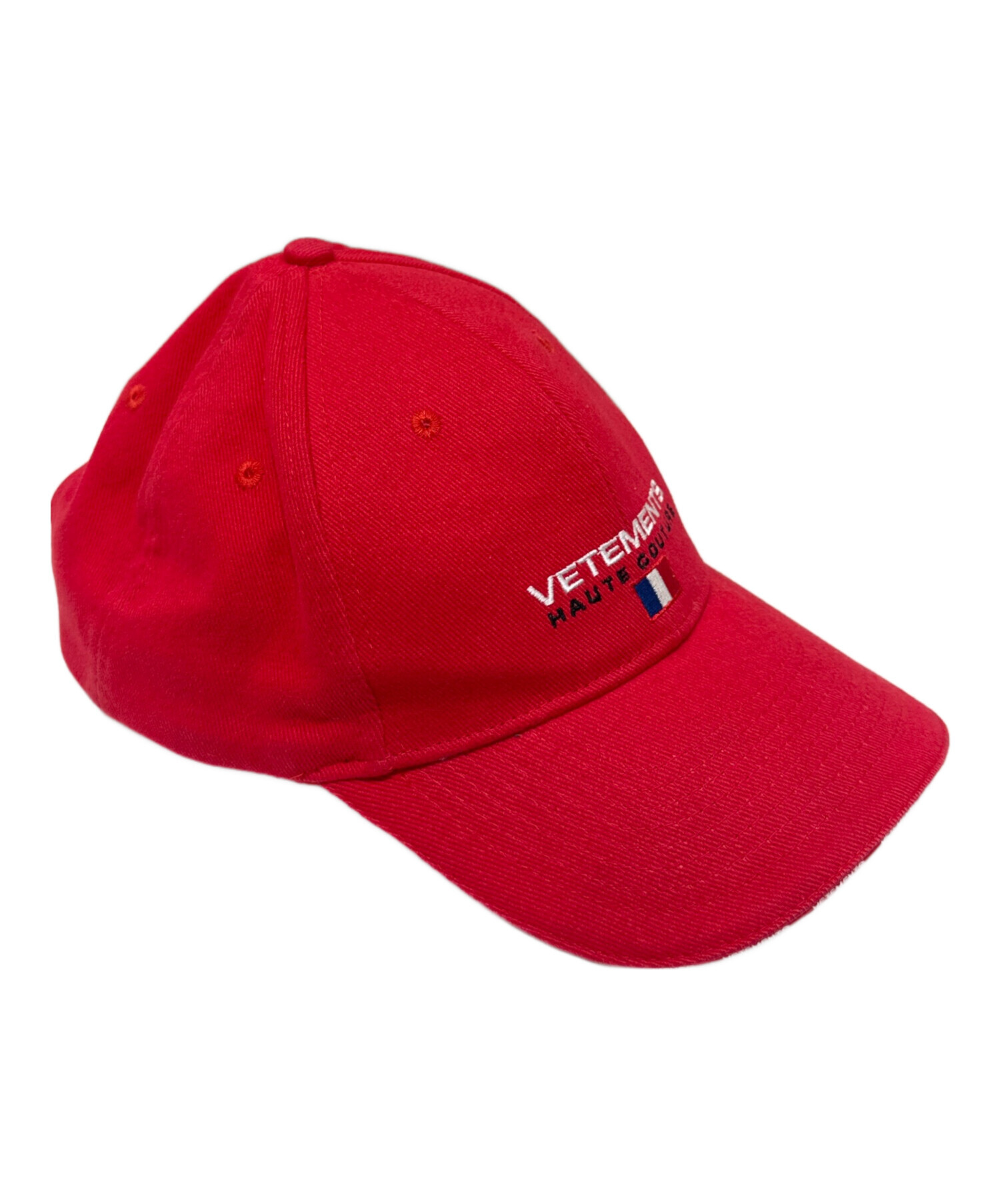 中古・古着通販】VETEMENTS (ヴェトモン) ロゴ刺繍キャップ WSS18AC16