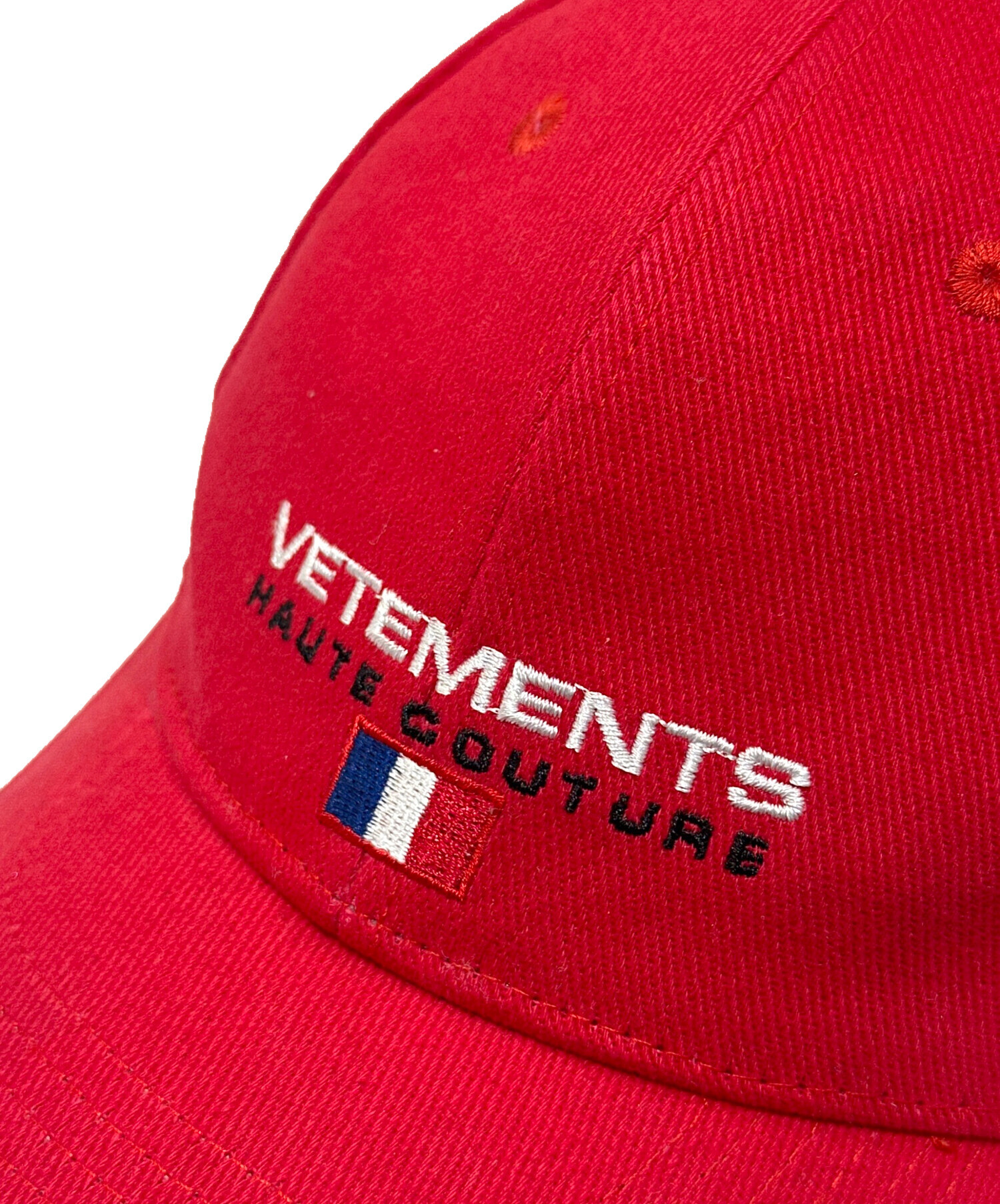 中古・古着通販】VETEMENTS (ヴェトモン) ロゴ刺繍キャップ WSS18AC16