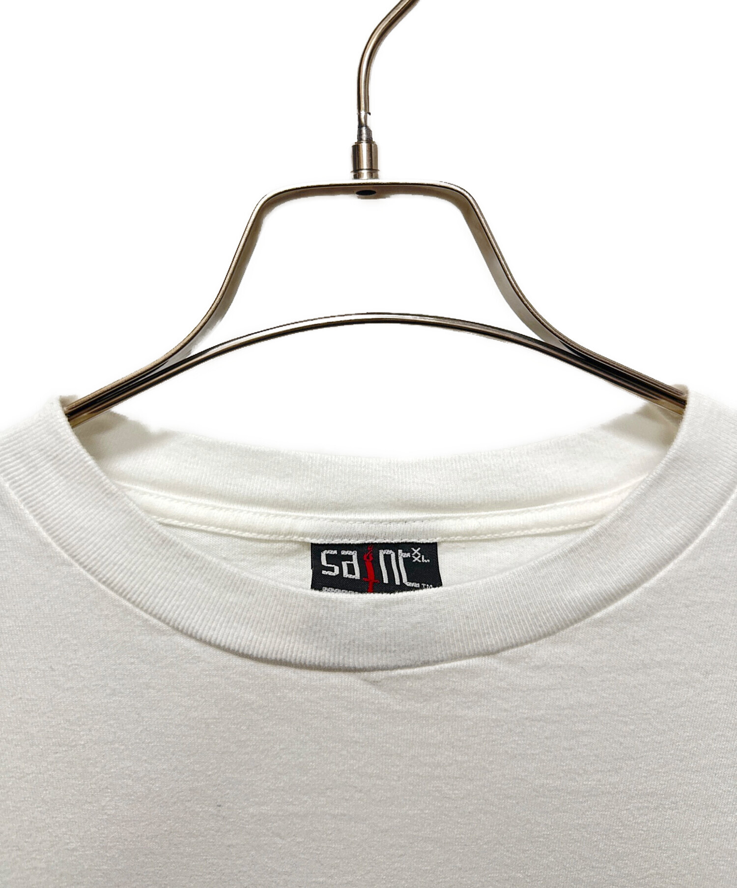 中古・古着通販】SAINT MICHAEL (セントマイケル) RIBON SAINT Tシャツ
