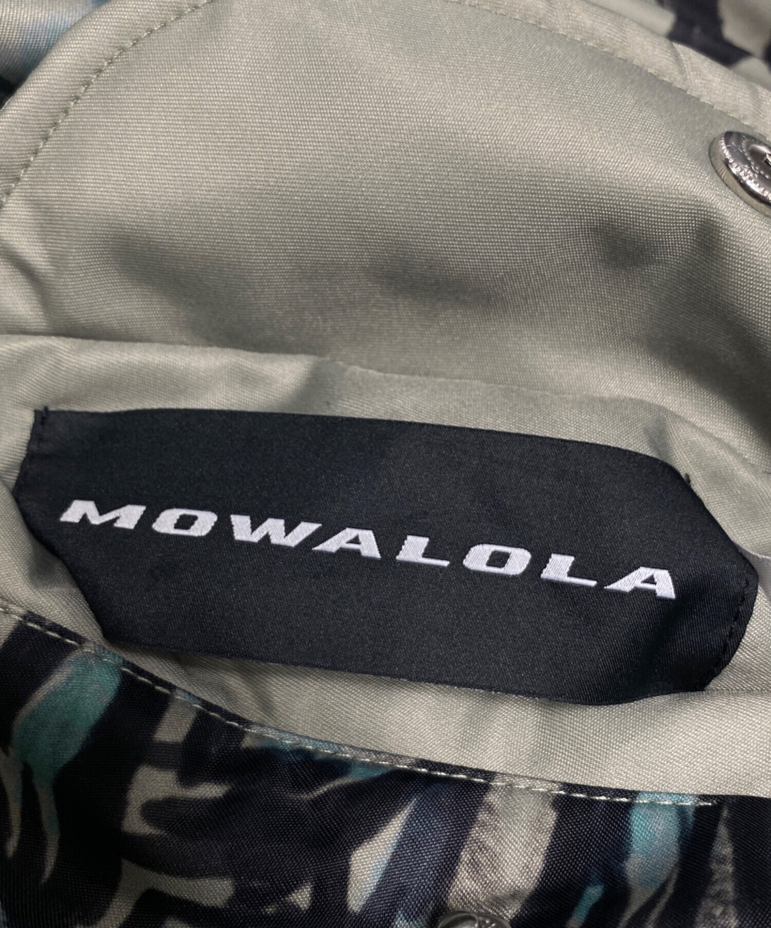 中古・古着通販】MOWALOLA (モワローラ) 25AW graffiti bomber jacket 