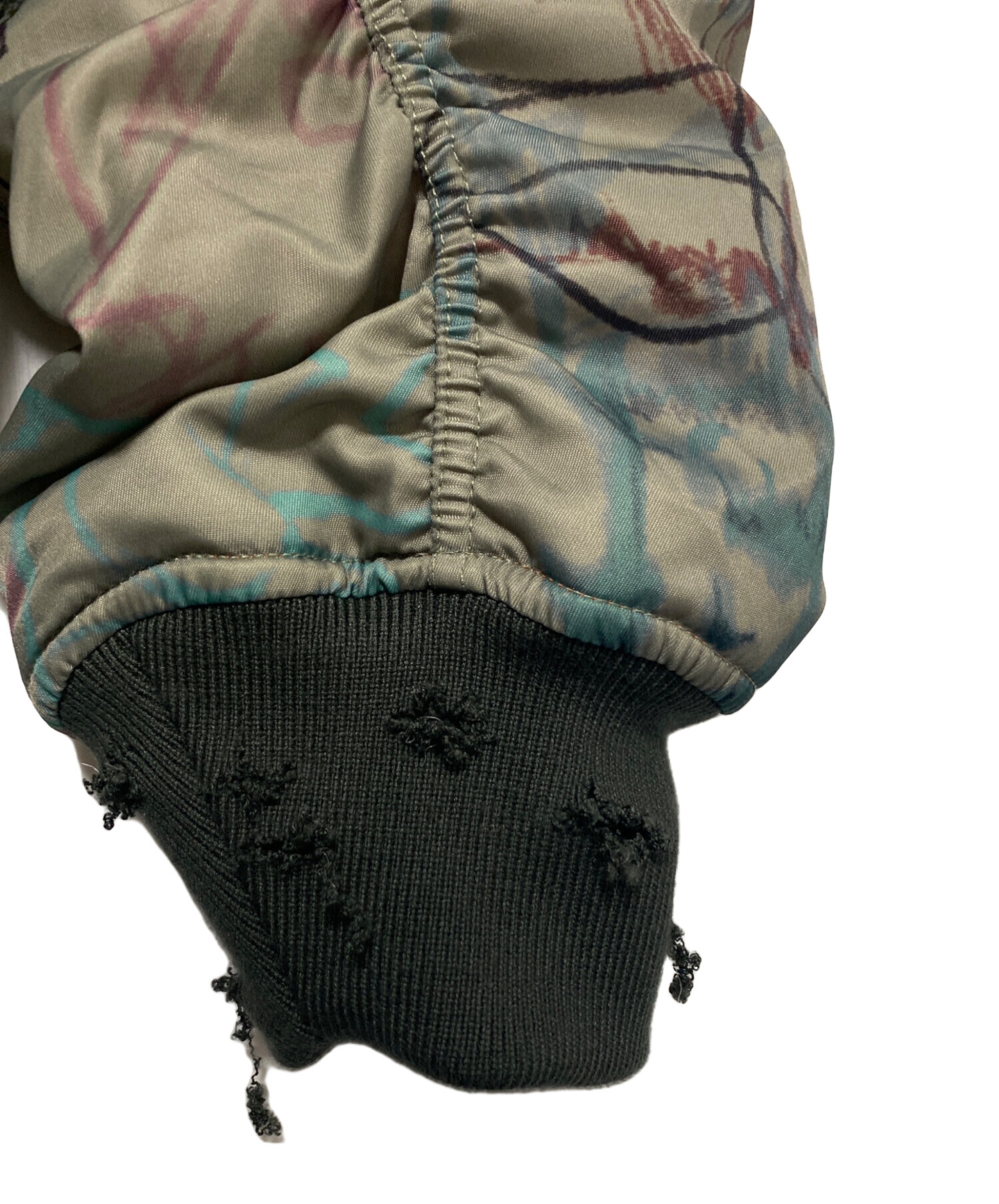 中古・古着通販】MOWALOLA (モワローラ) 25AW graffiti bomber jacket