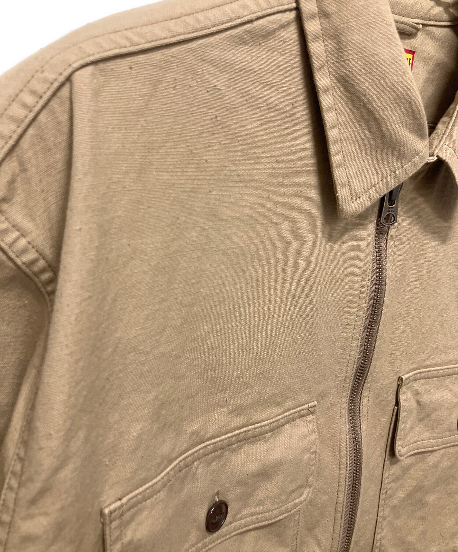 中古・古着通販】HUMAN MADE (ヒューマンメイド) Zip-Up Work Shirt