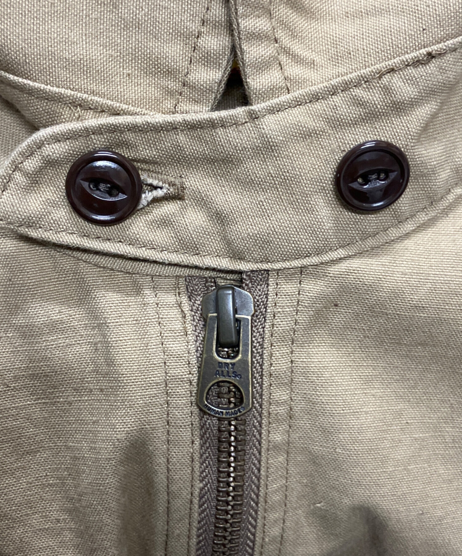 中古・古着通販】HUMAN MADE (ヒューマンメイド) Zip-Up Work Shirt