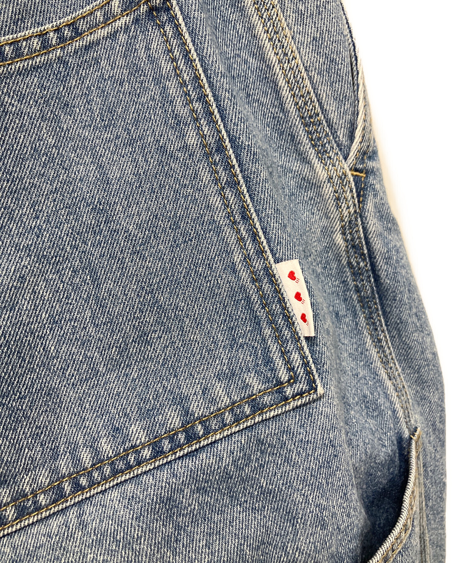中古・古着通販】HUMAN MADE (ヒューマンメイド) DENIM PAINTER SHORTS