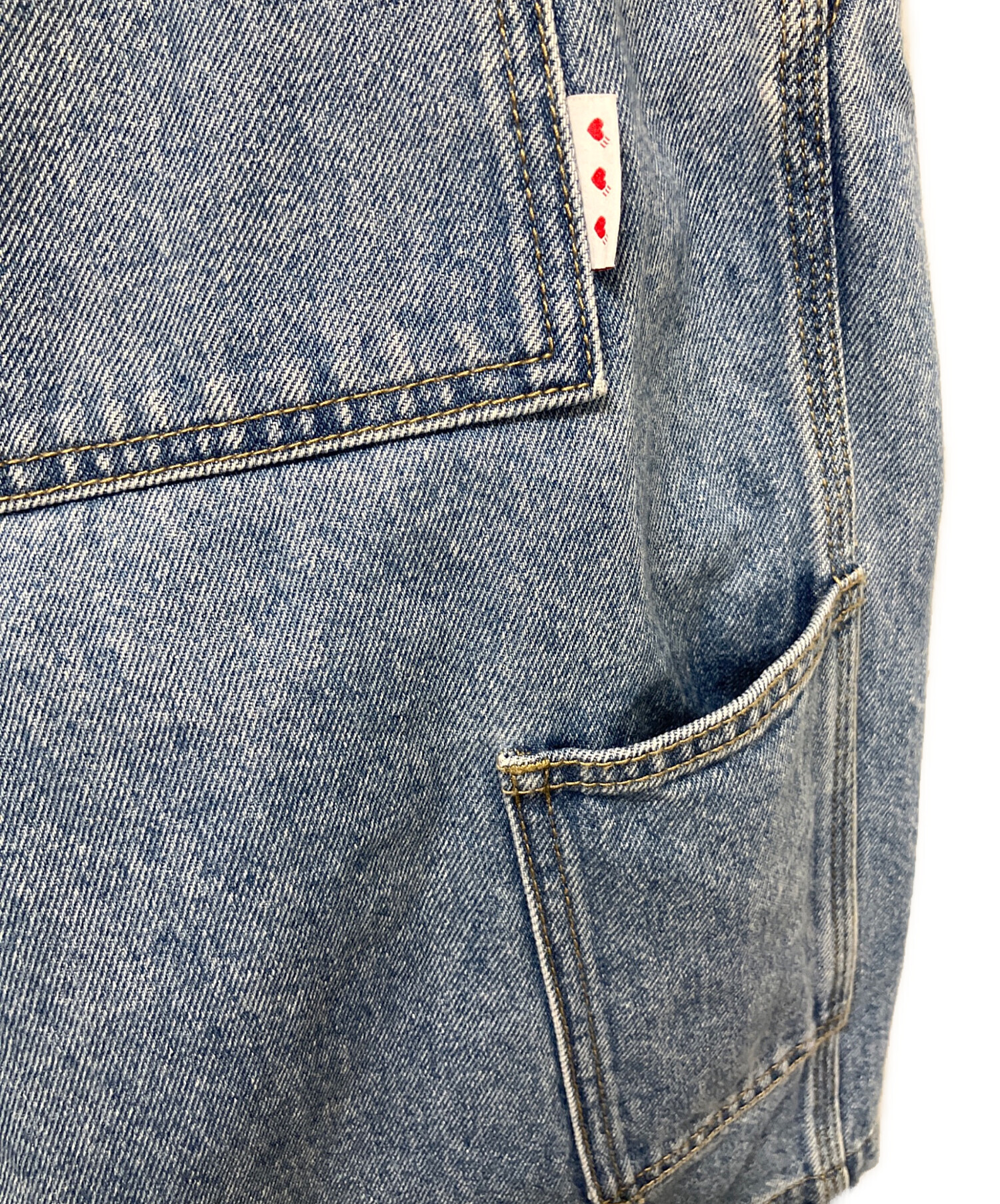 中古・古着通販】HUMAN MADE (ヒューマンメイド) DENIM PAINTER SHORTS