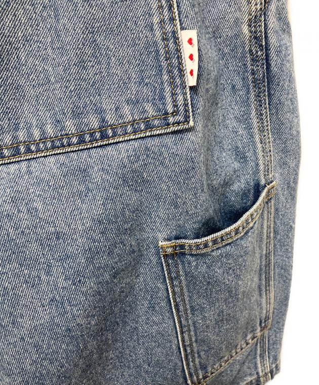 中古・古着通販】HUMAN MADE (ヒューマンメイド) DENIM PAINTER SHORTS