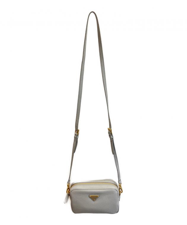 中古・古着通販】PRADA (プラダ) ショルダーバッグ/レザーミニバッグ