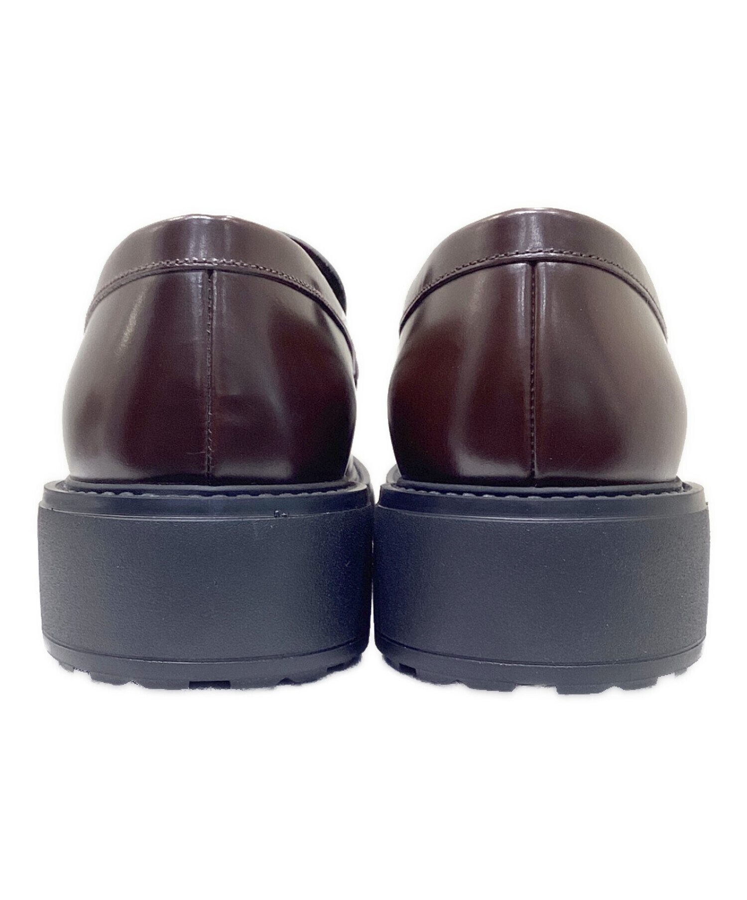 中古・古着通販】PRADA (プラダ) ブラッシュドレザーローファー