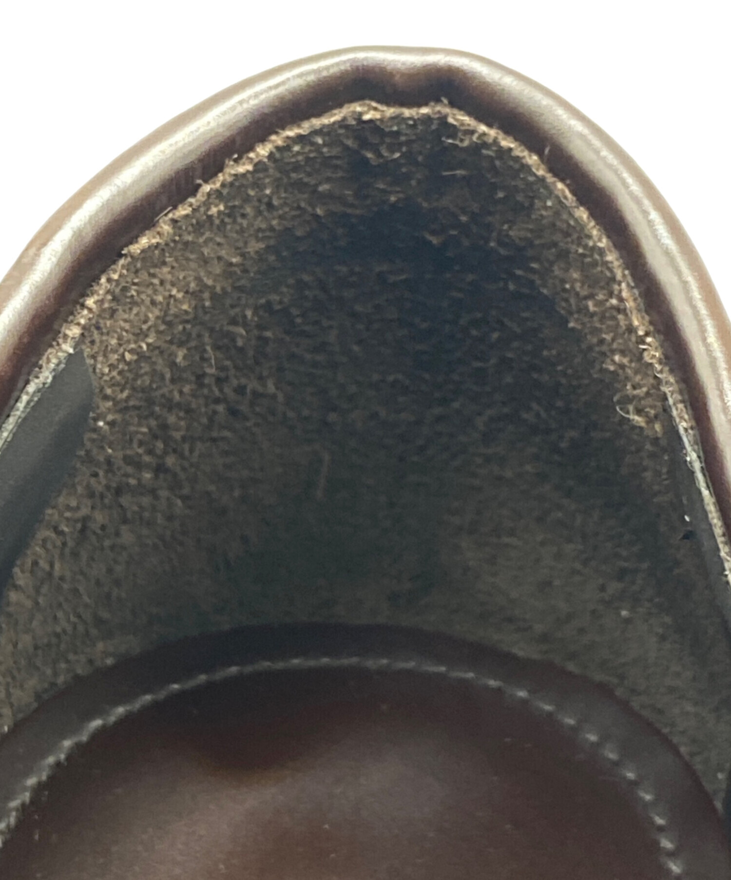 中古・古着通販】PRADA (プラダ) ブラッシュドレザーローファー