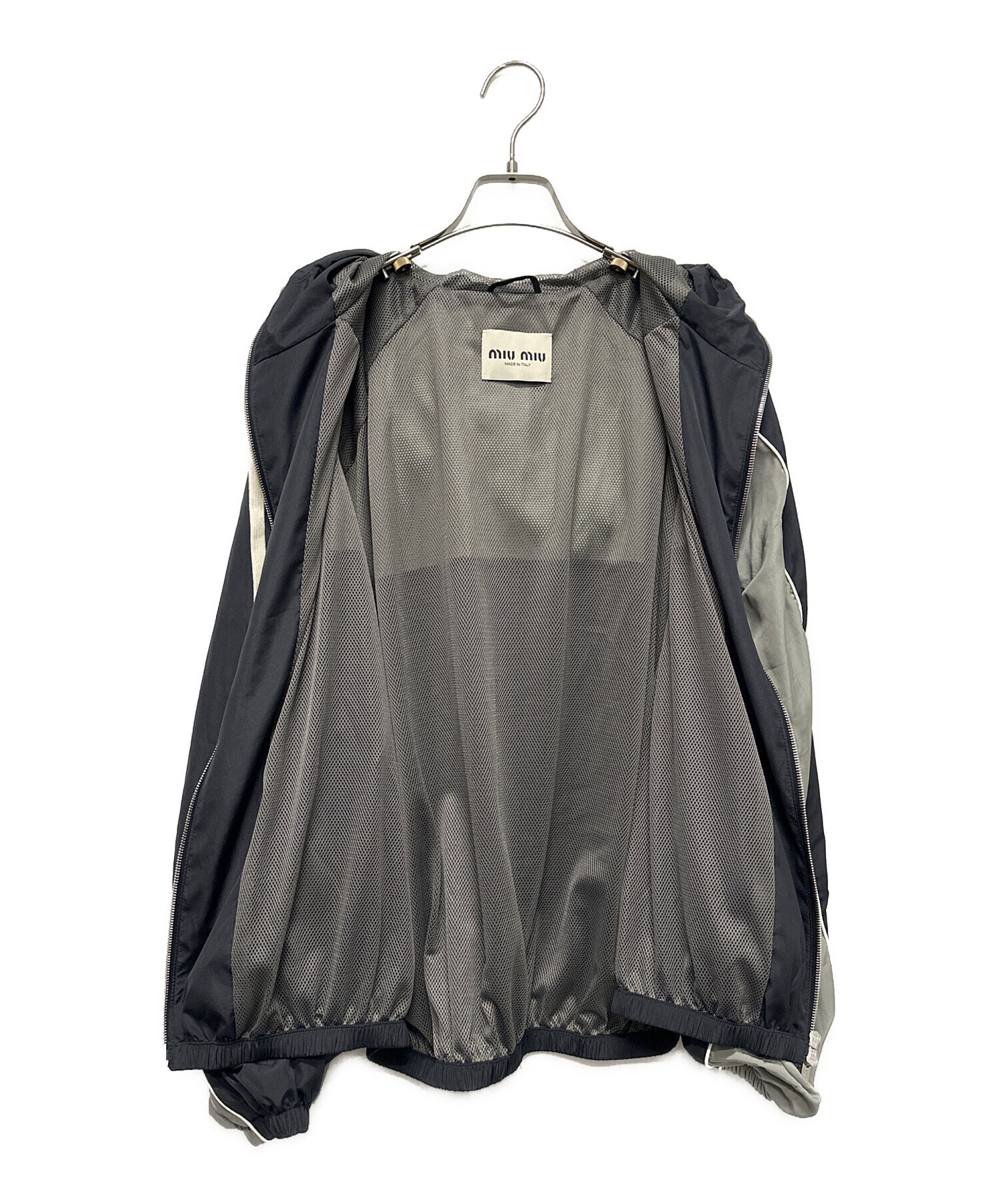 中古・古着通販】MIU MIU (ミュウミュウ) テクニカルシルクジップ