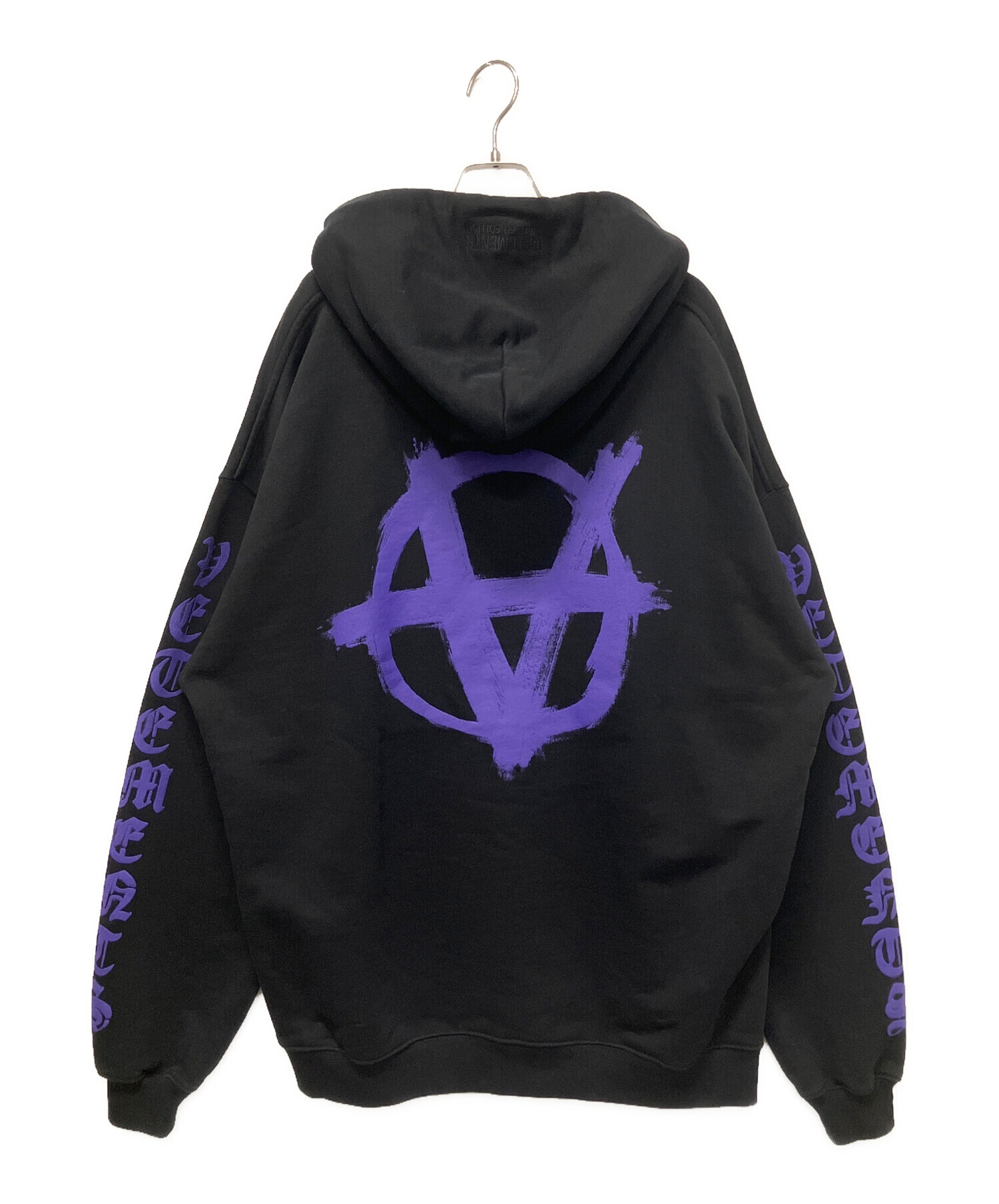 中古・古着通販】VETEMENTS (ヴェトモン) Double Anarchy Logo Parker