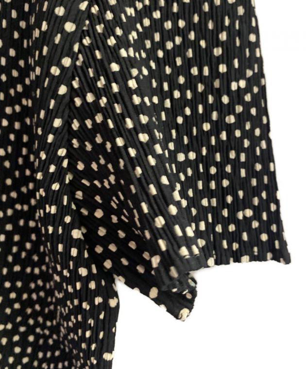 中古・古着通販】ISSEY MIYAKE (イッセイミヤケ) 半袖水玉カットソー