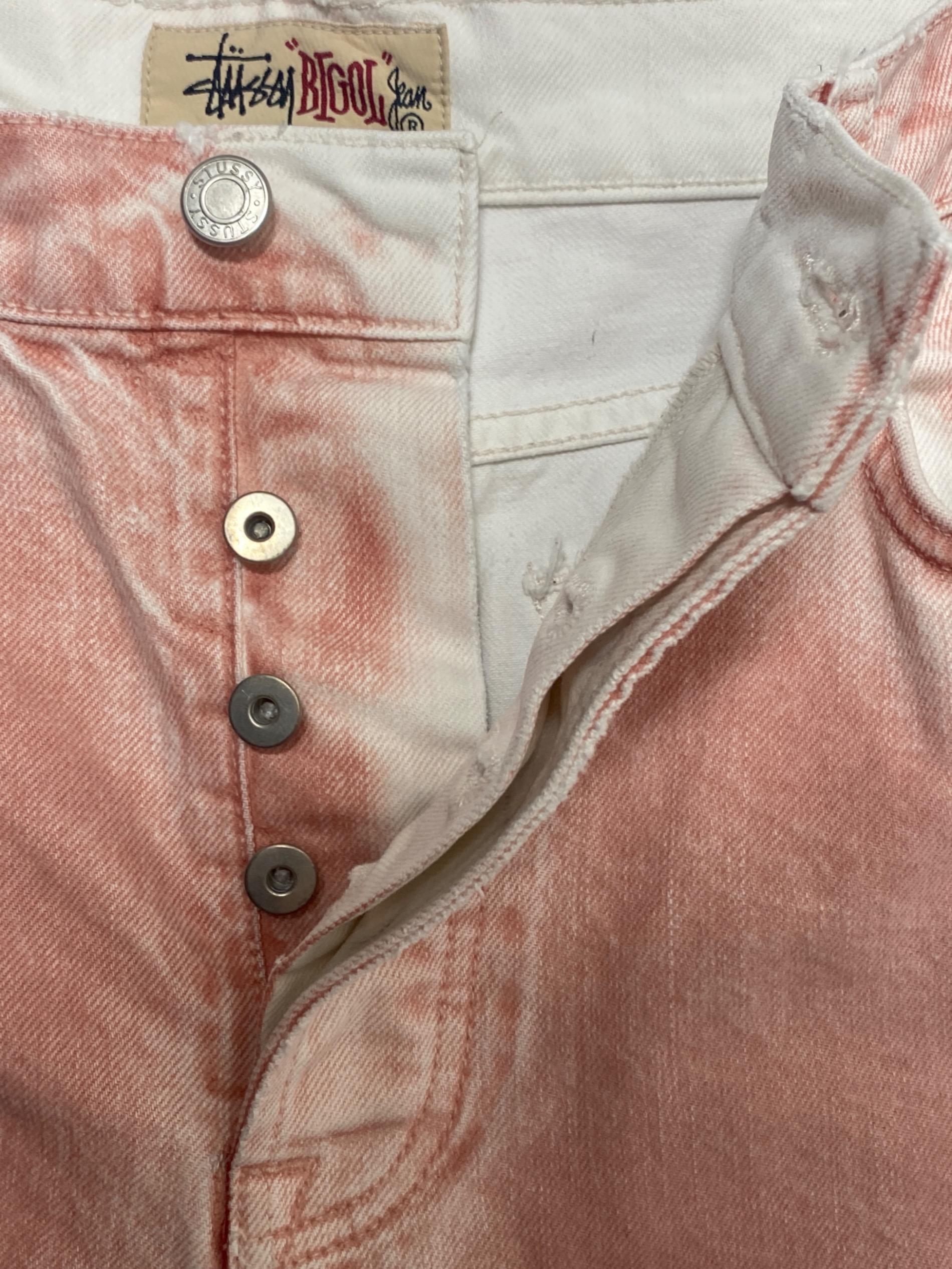 中古・古着通販】stussy (ステューシー) 23SS SPRAY DYE BIG OL' JEAN