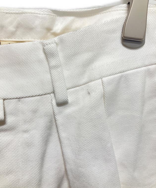 中古・古着通販】NEAT (ニート) センタープレススラックス ホワイト