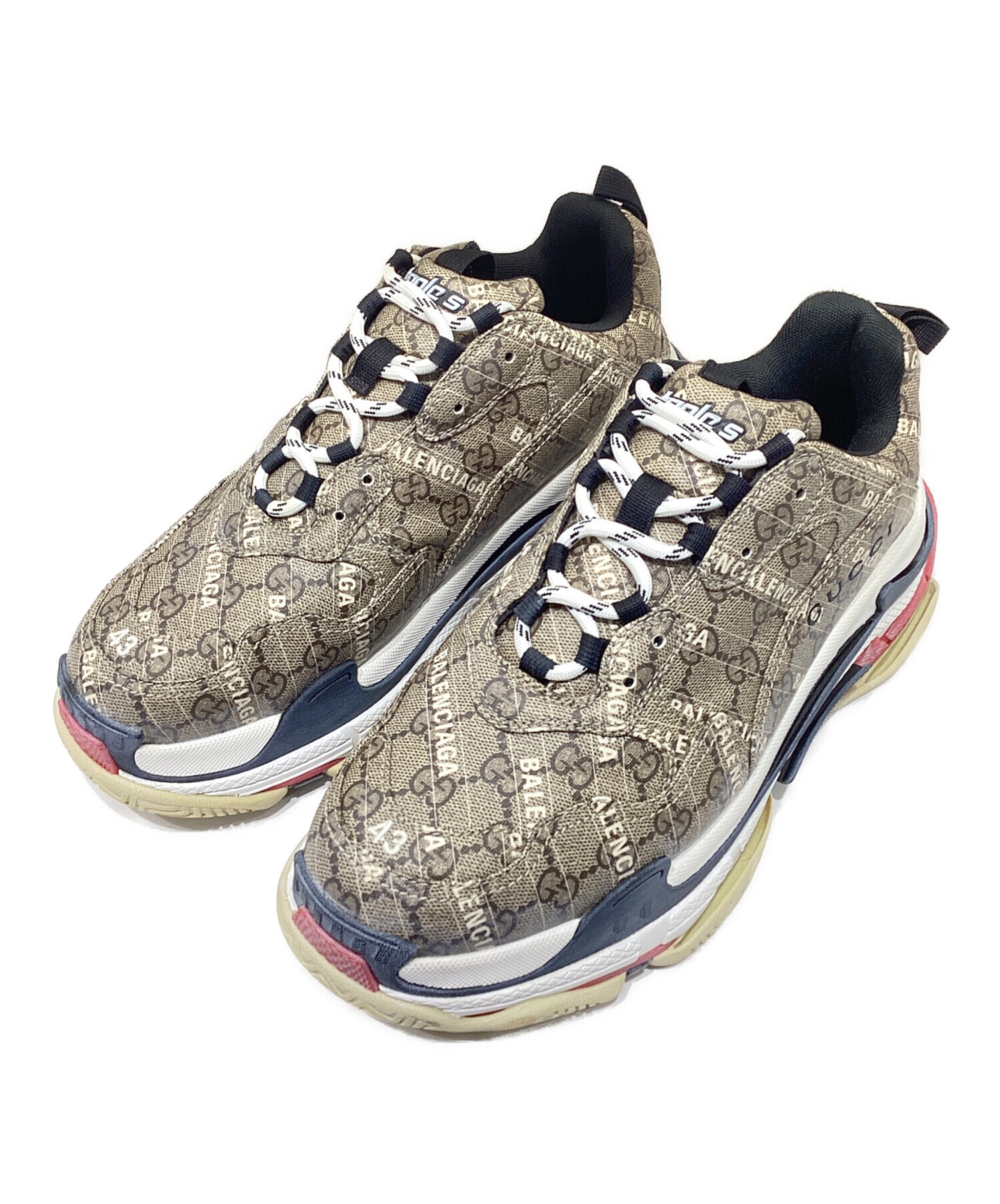 中古・古着通販】GUCCI (グッチ) BALENCIAGA (バレンシアガ) TRIPLE S