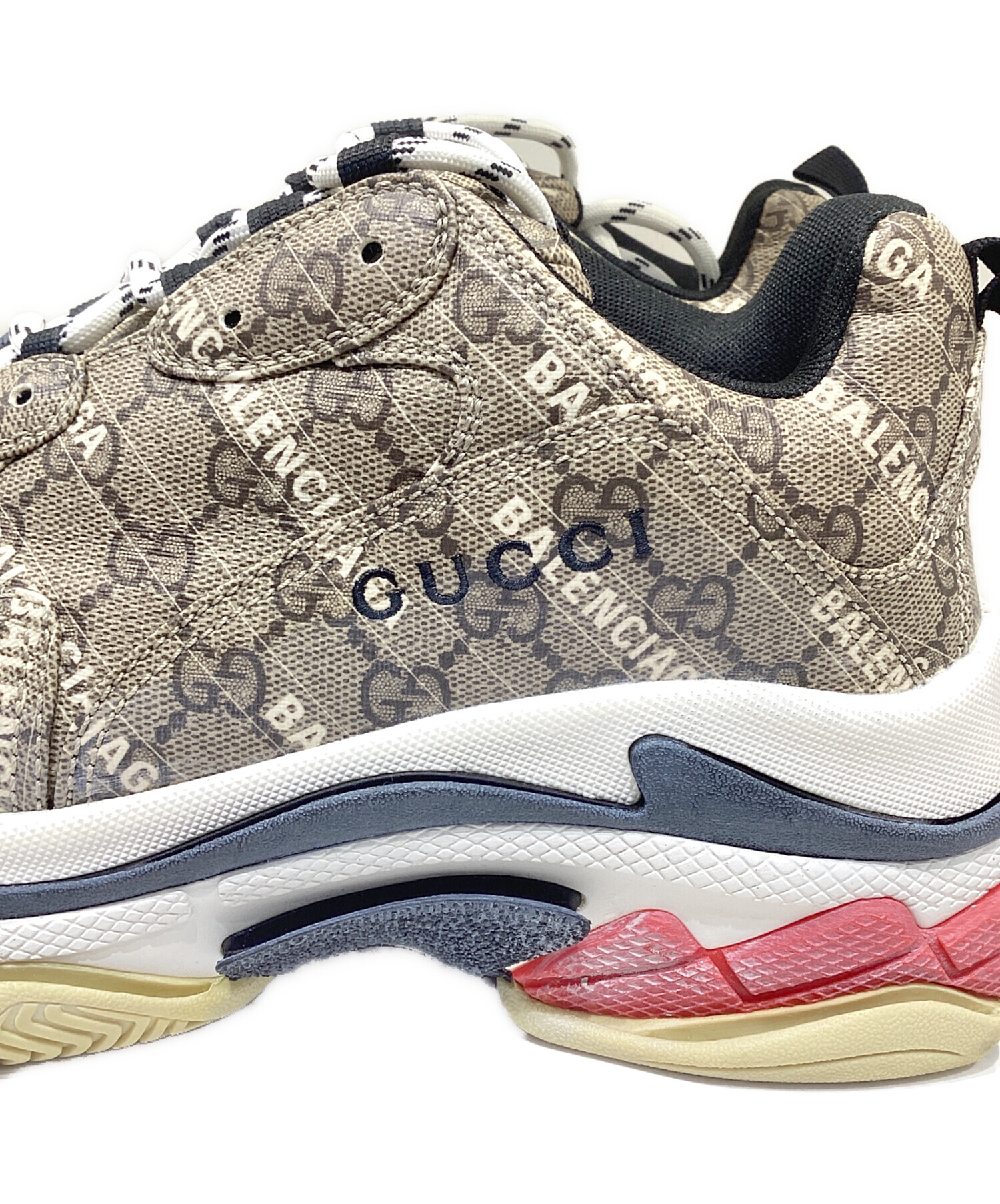 中古・古着通販】GUCCI (グッチ) BALENCIAGA (バレンシアガ) TRIPLE S