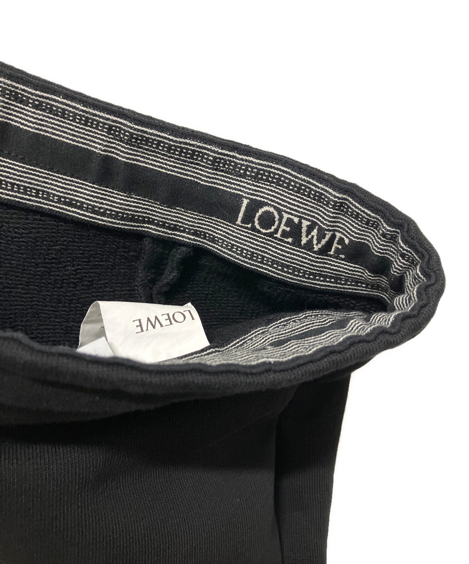 中古・古着通販】LOEWE (ロエベ) パズルスウェットパンツ ブラック 