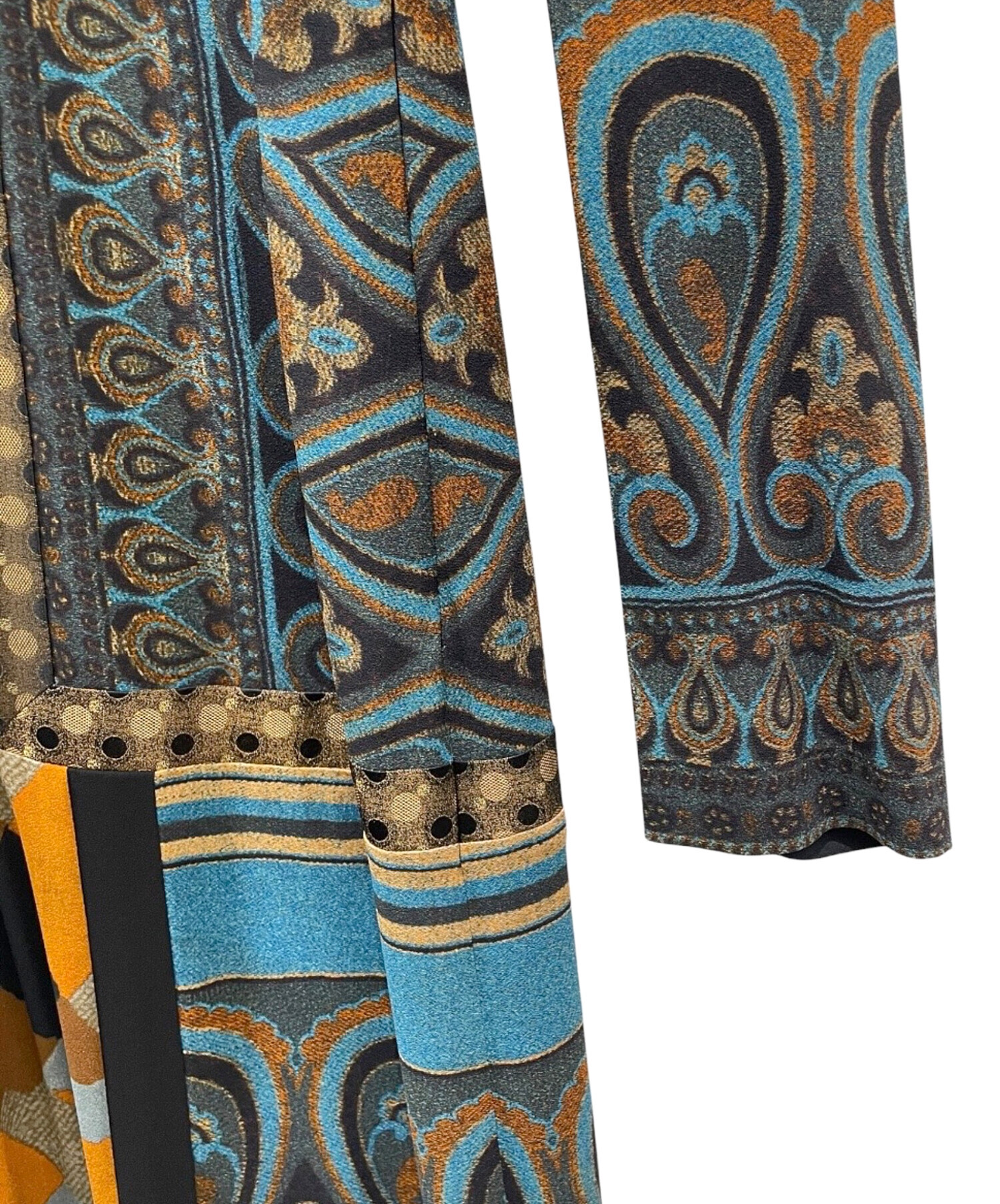 中古・古着通販】ETRO (エトロ) マルチカラー総柄ワンピース マルチ