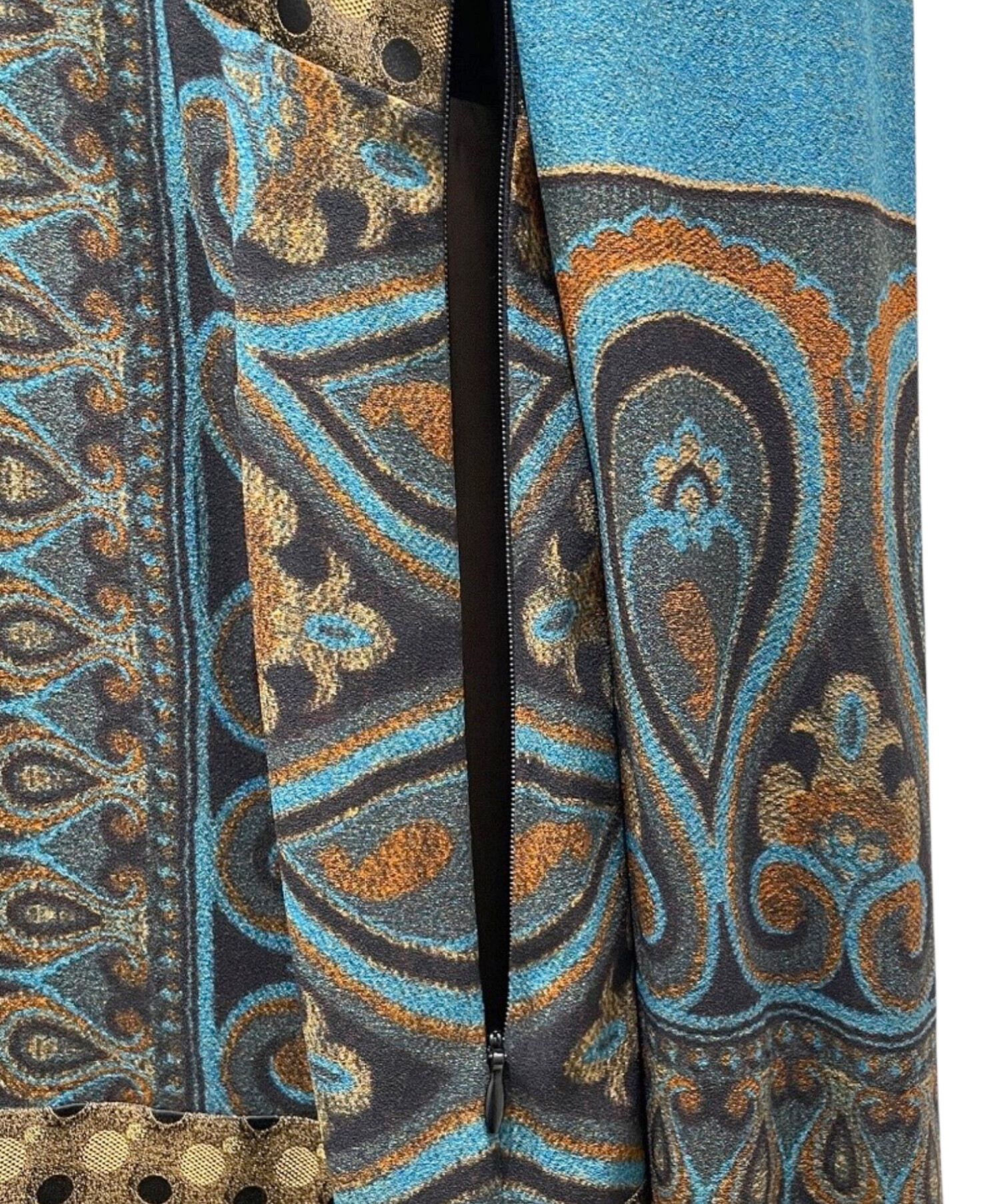 中古・古着通販】ETRO (エトロ) マルチカラー総柄ワンピース マルチ