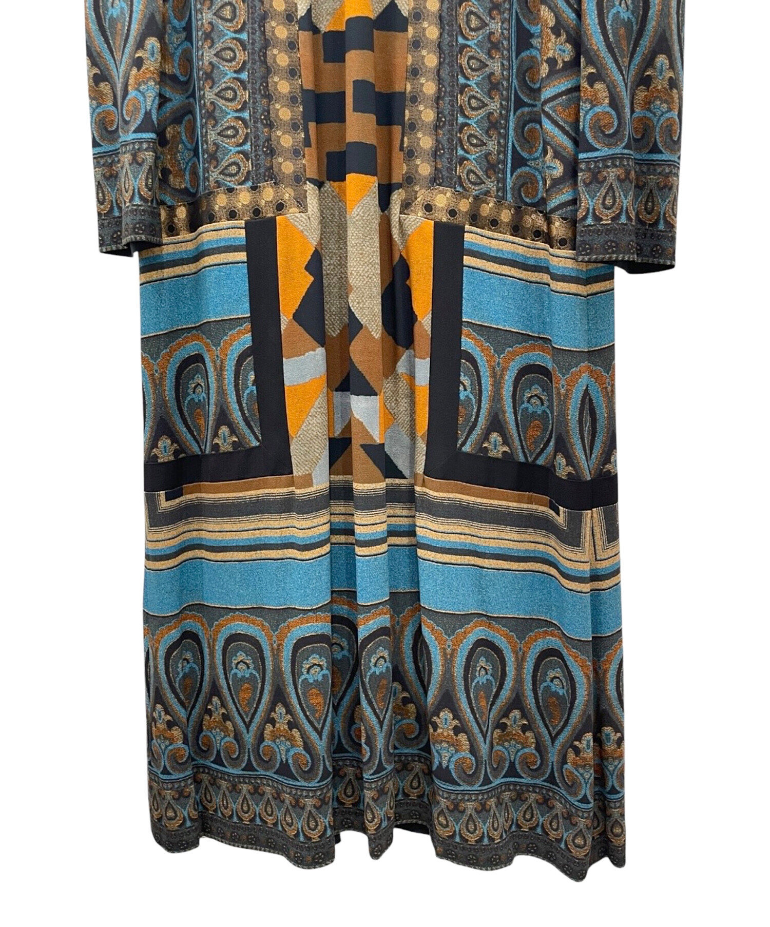 中古・古着通販】ETRO (エトロ) マルチカラー総柄ワンピース マルチ