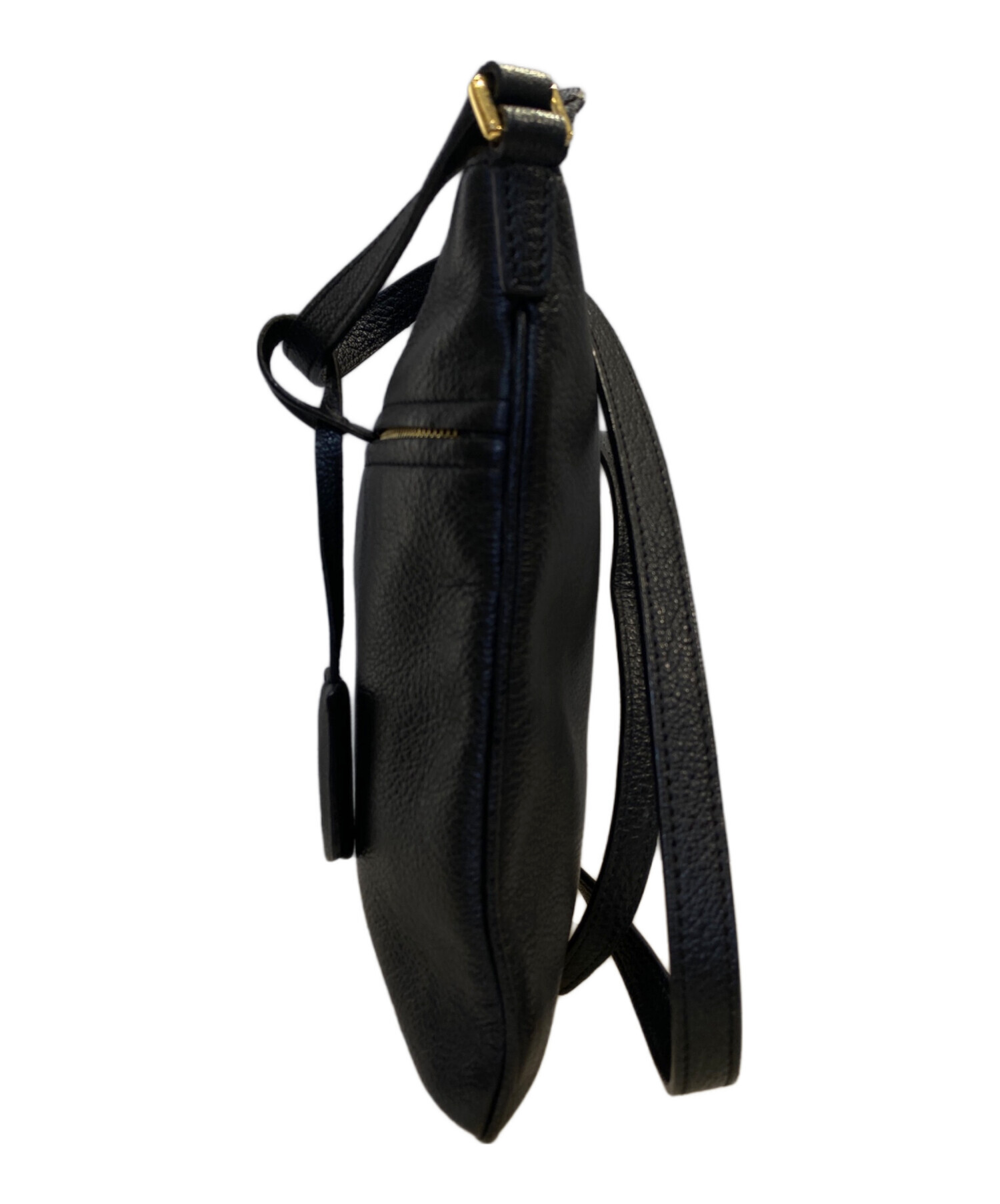 中古・古着通販】LOEWE (ロエベ) アナグラムショルダーバッグ ブラック