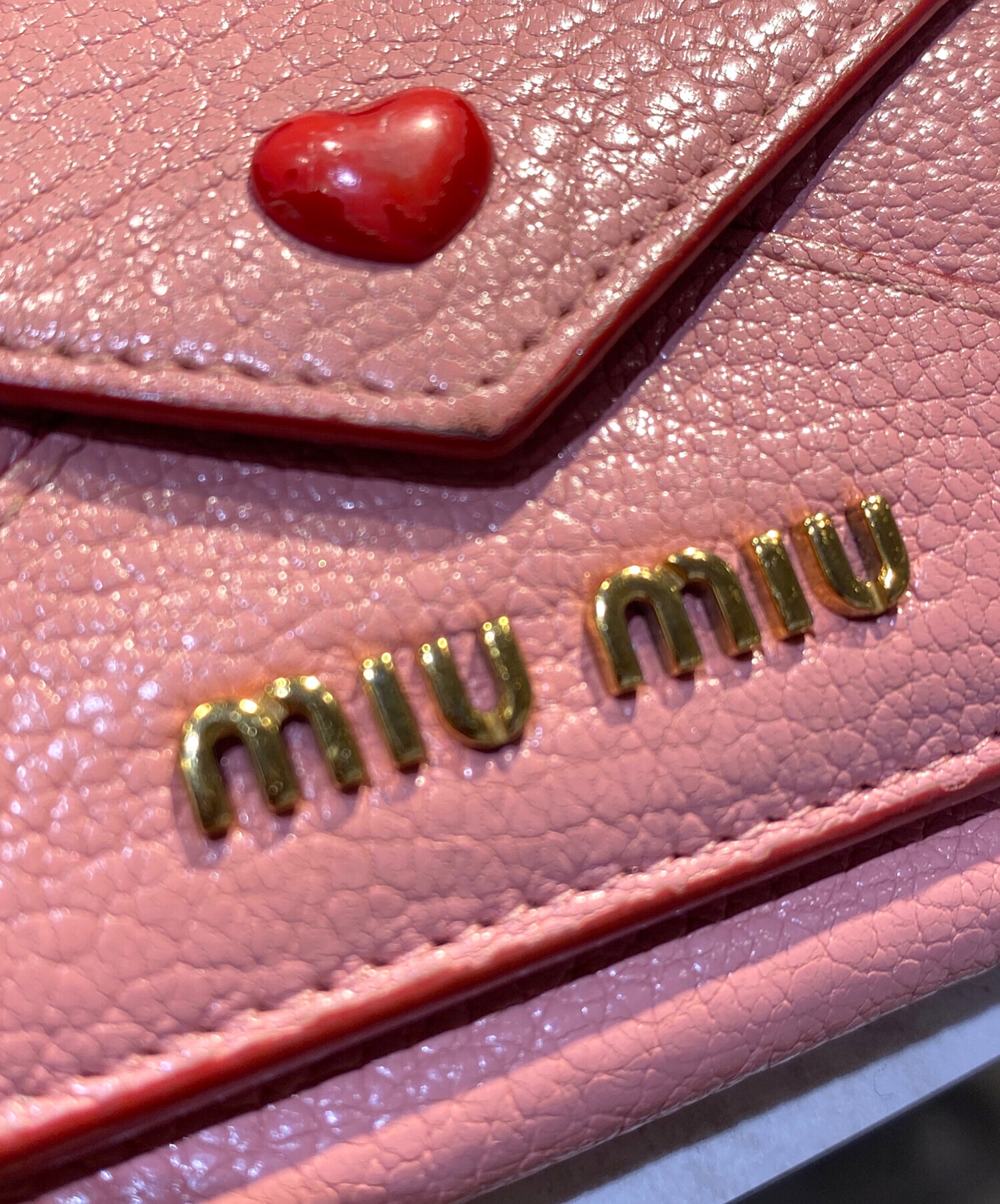 中古・古着通販】MIU MIU (ミュウミュウ) MADRAS LOVE/コンパクト