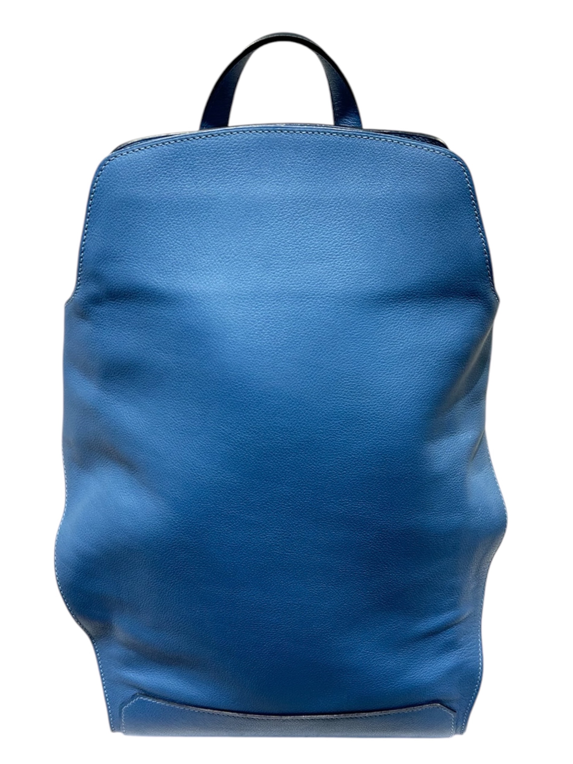 中古・古着通販】HERMES (エルメス) シティバッグ27 ブルージーン