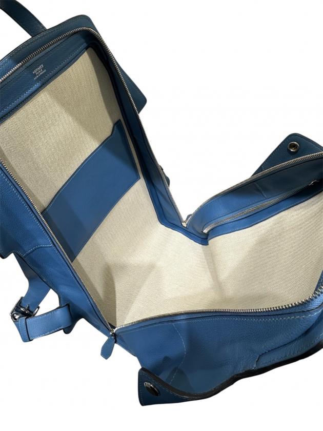 中古・古着通販】HERMES (エルメス) シティバッグ27 ブルージーン