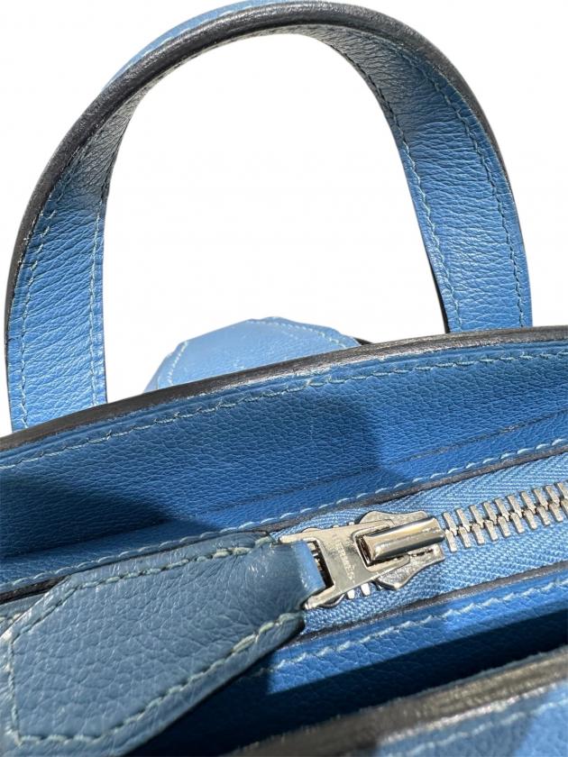 中古・古着通販】HERMES (エルメス) シティバッグ27 ブルージーン