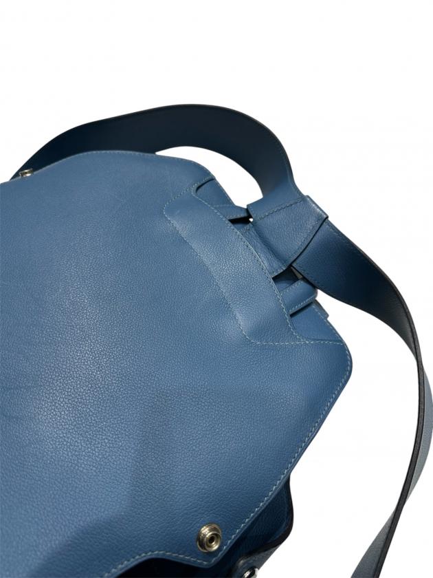 中古・古着通販】HERMES (エルメス) シティバッグ27 ブルージーン