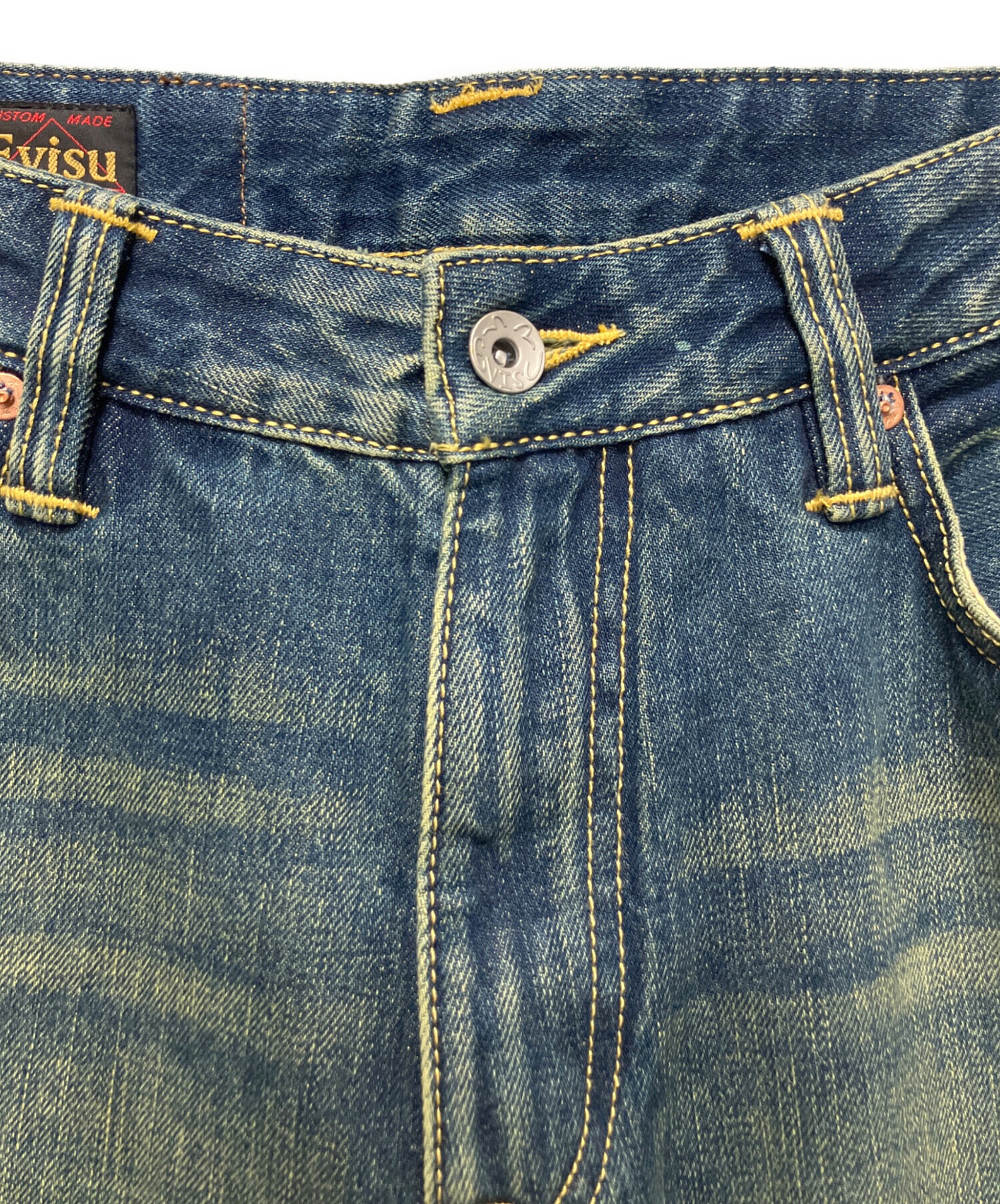 中古・古着通販】EVISU (エヴィス) ウォッシュドボンデージ ジーンズ