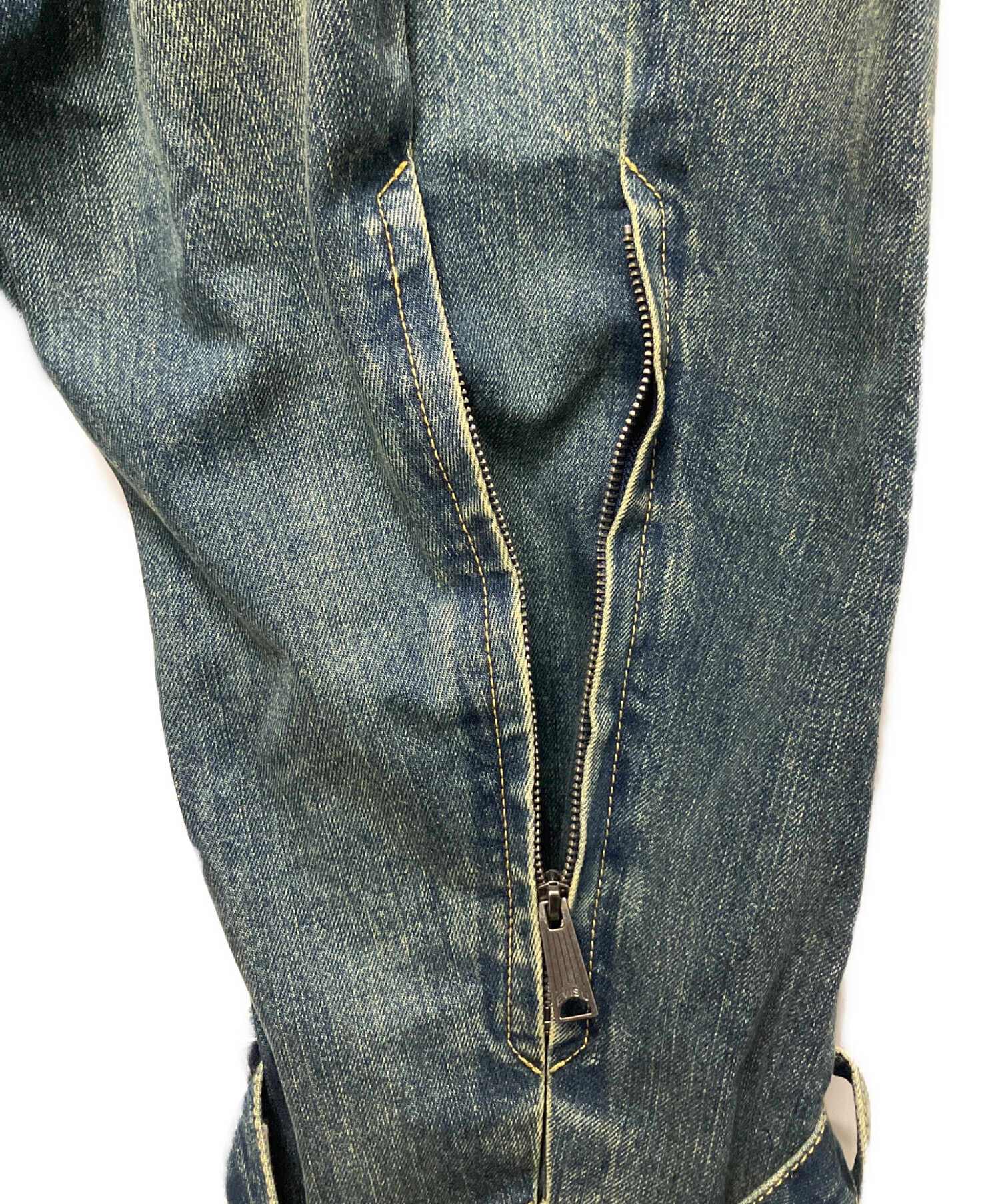 中古・古着通販】EVISU (エヴィス) ウォッシュドボンデージ ジーンズ