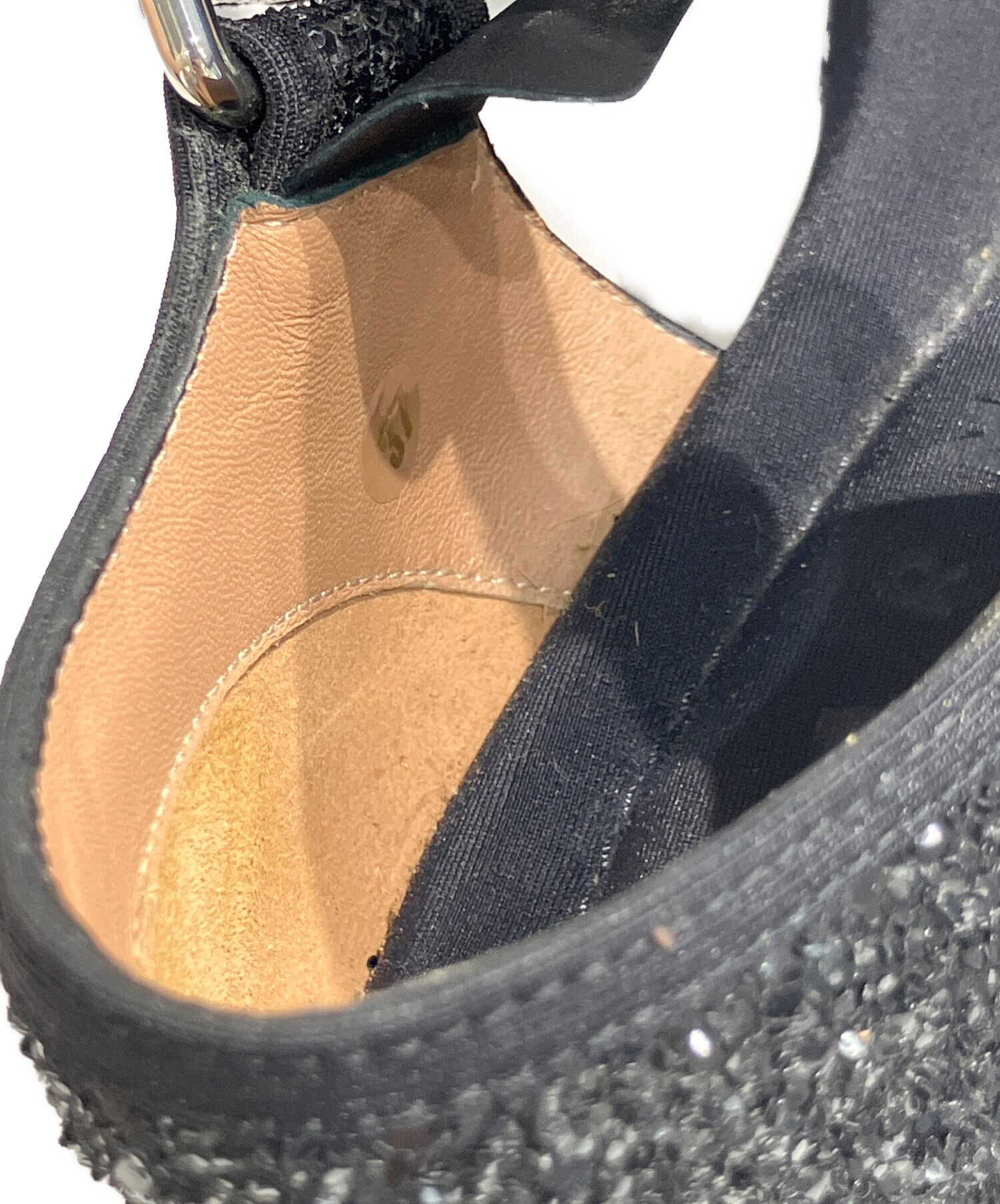 中古・古着通販】MARNI (マルニ) プラットフォームサンダル ブラック