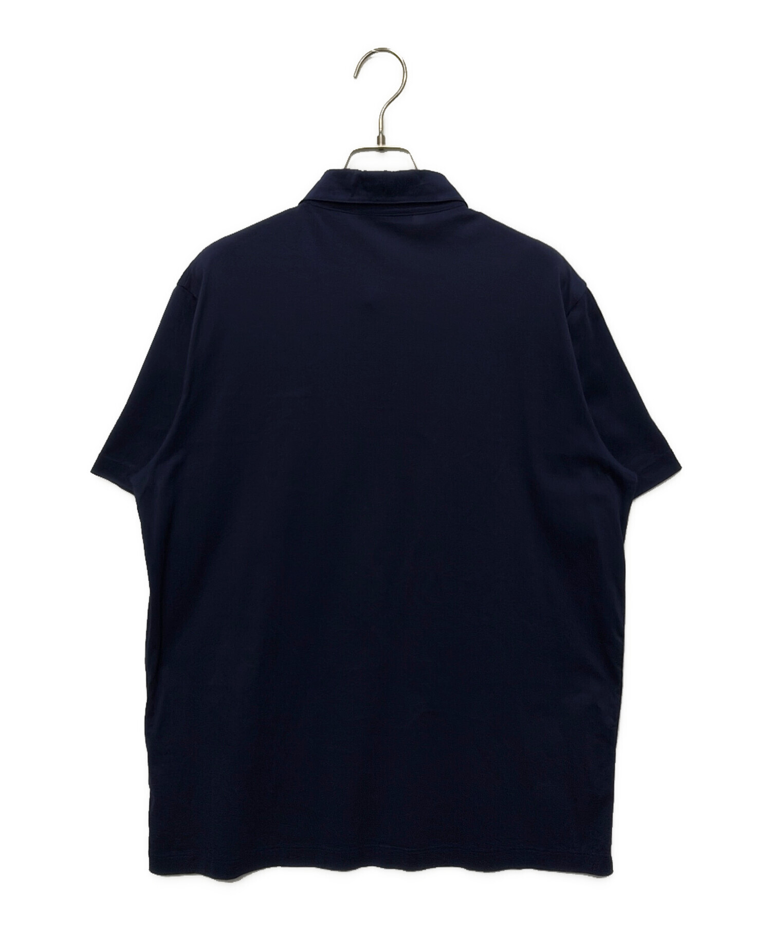中古・古着通販】PRADA (プラダ) ポロシャツ ネイビー サイズ:XL