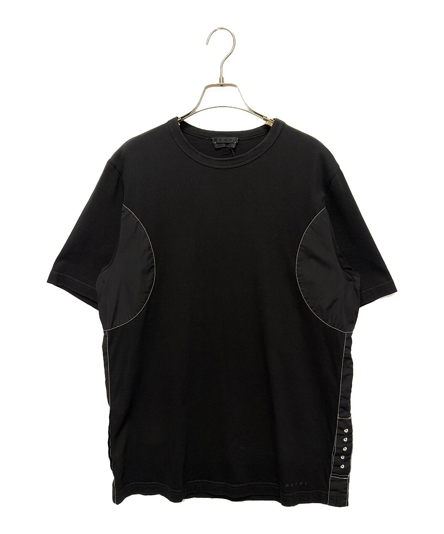 中古・古着通販】MARNI (マルニ) デザインシャツ ブラック サイズ:46