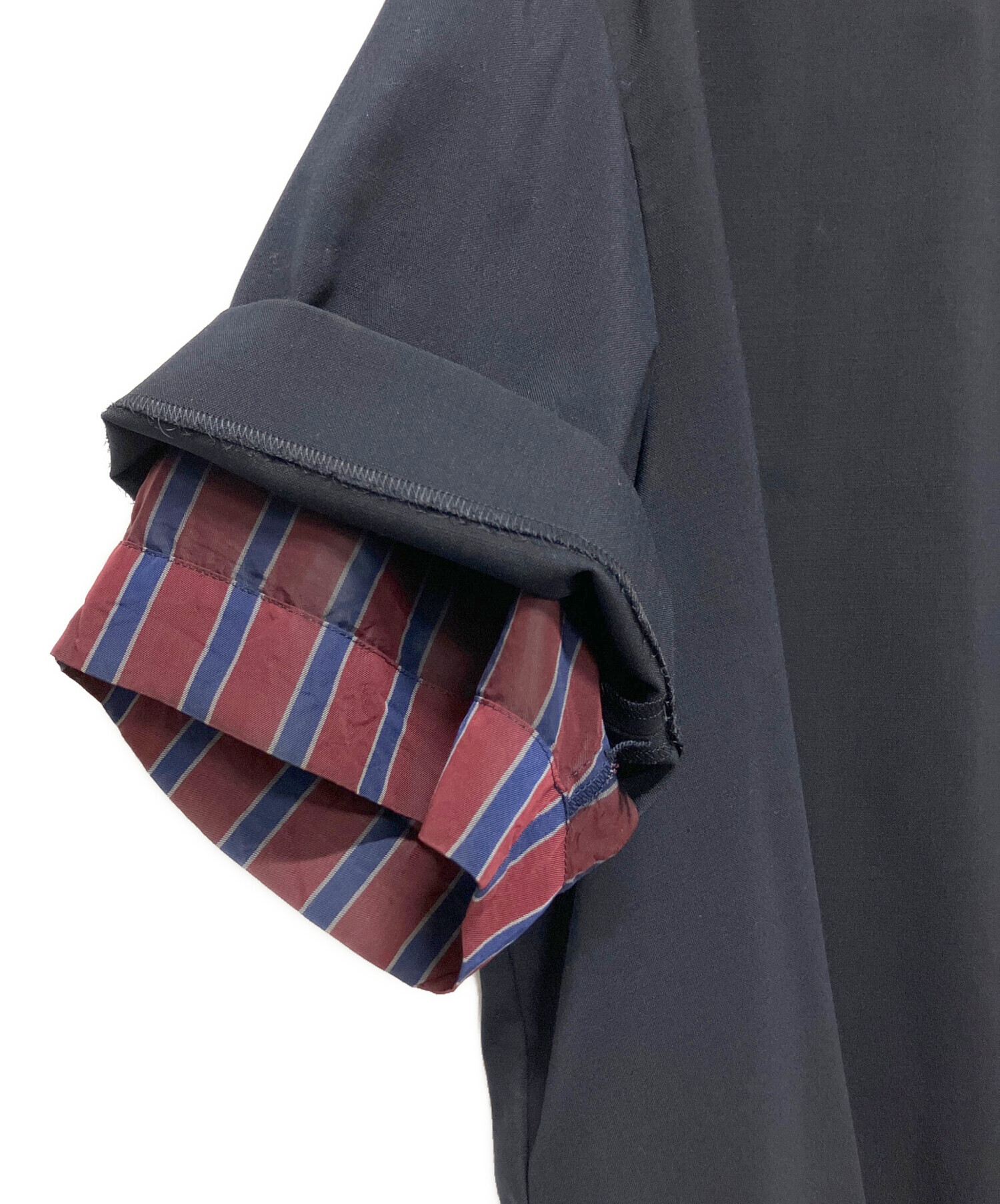 中古・古着通販】sacai (サカイ) ショルダージップレイヤードシャツ
