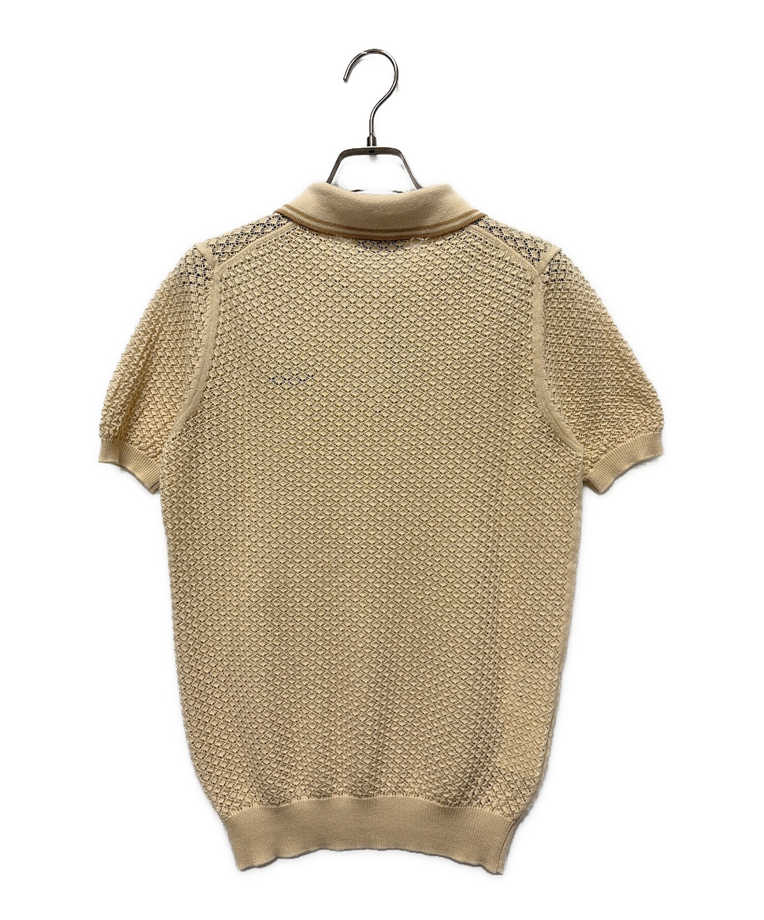 中古・古着通販】MIU MIU (ミュウミュウ) ポロシャツ ベージュ サイズ